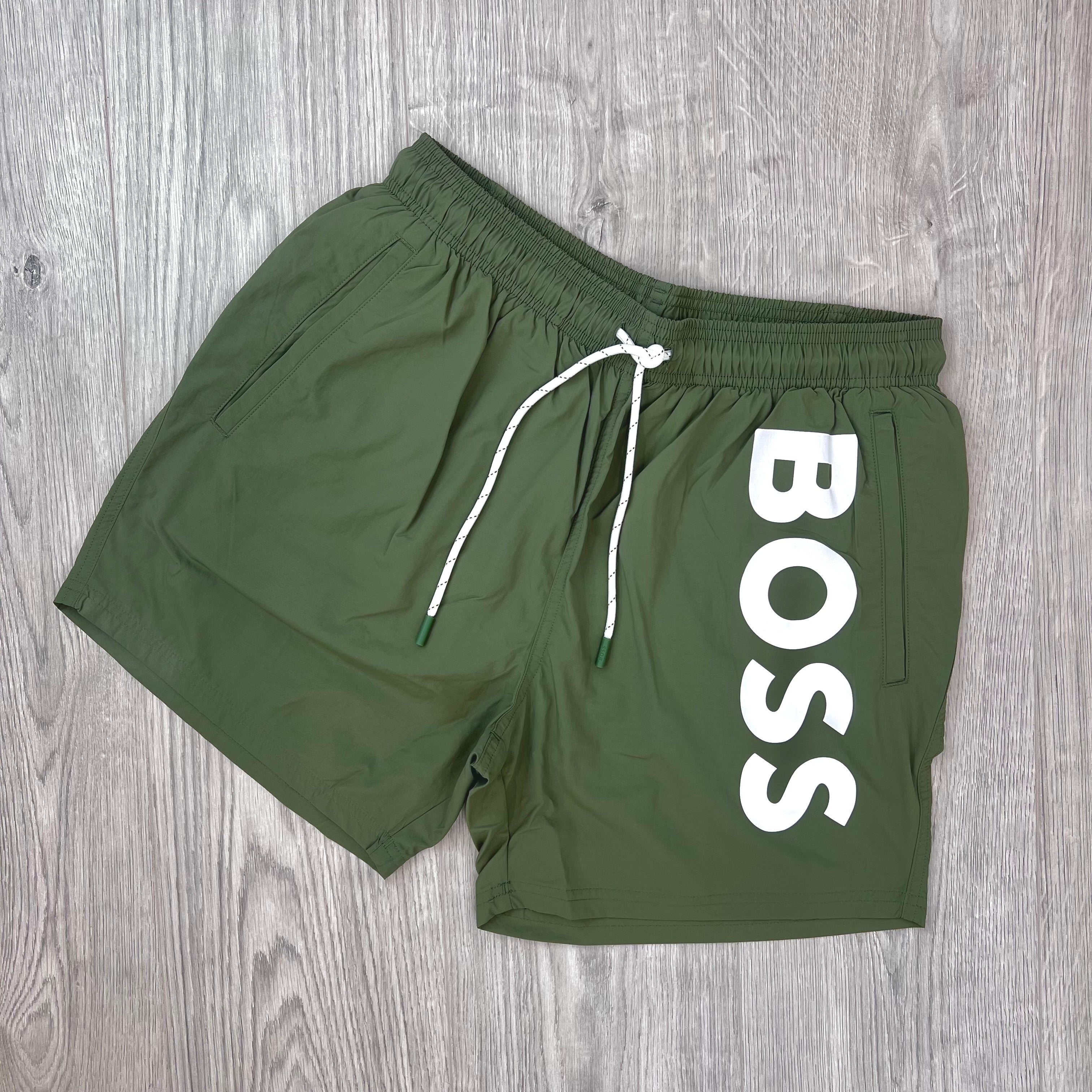 Hugo Boss Swim Shorts - Green