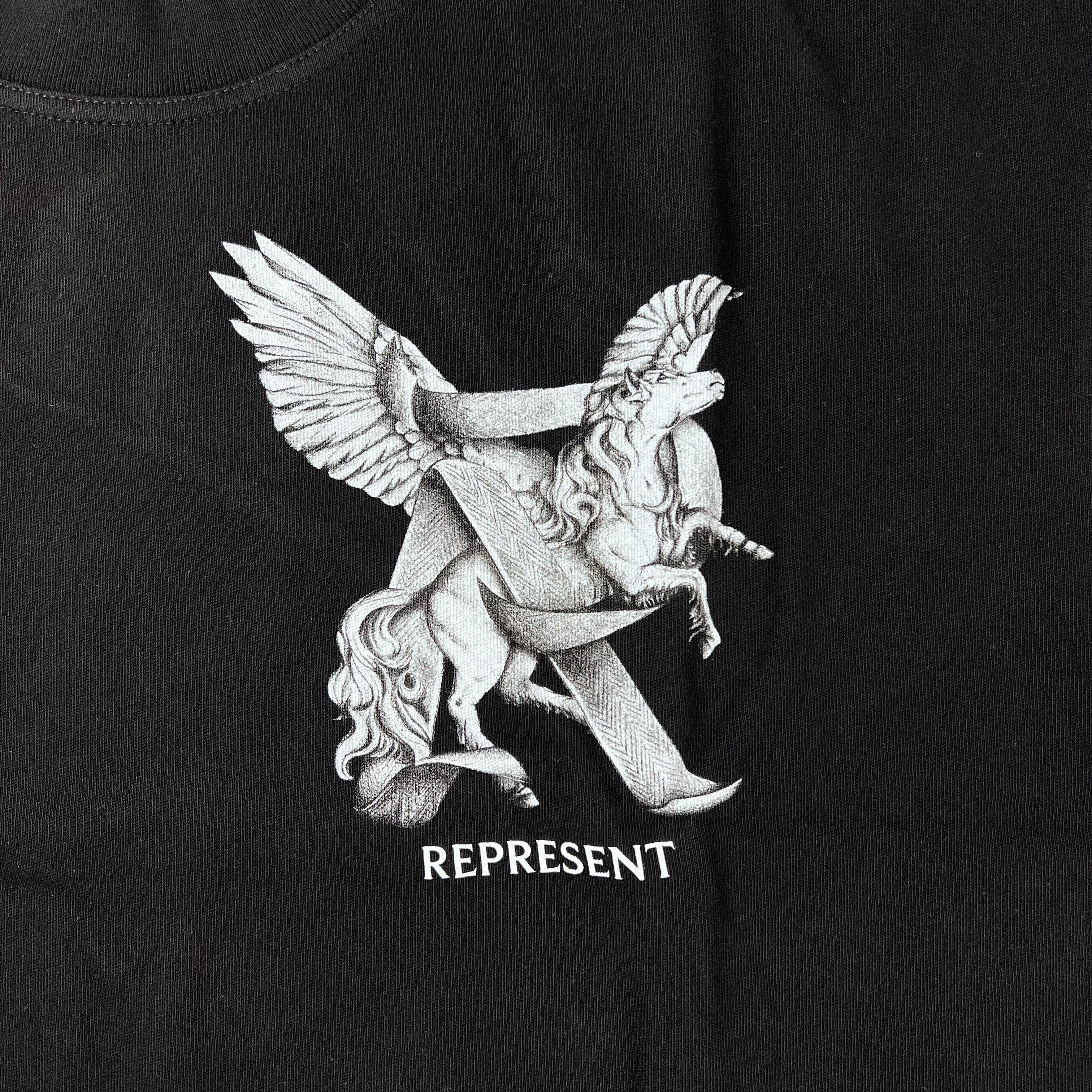 Represent 'Motion' T-Shirt - Jet Black