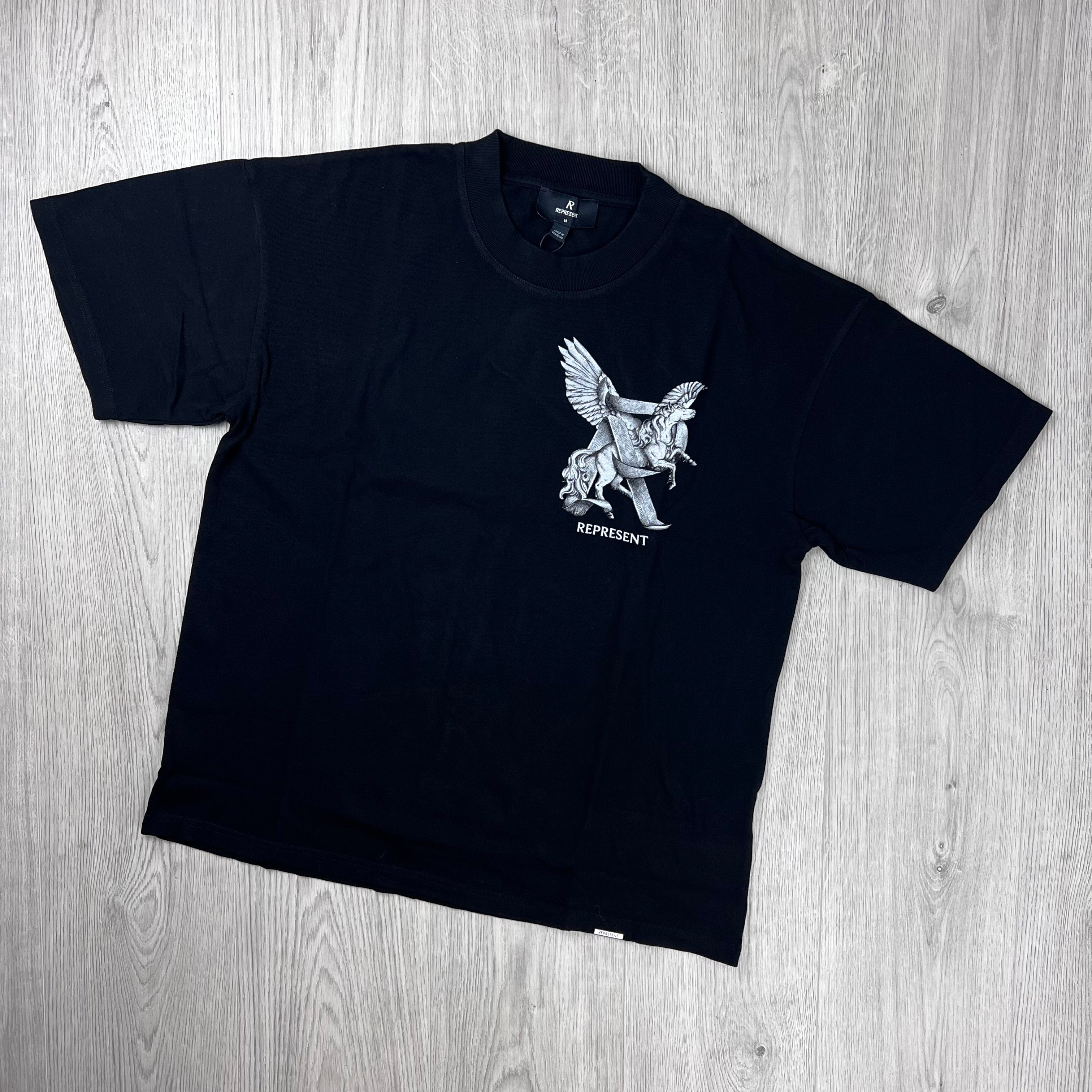 Represent 'Motion' T-Shirt - Jet Black