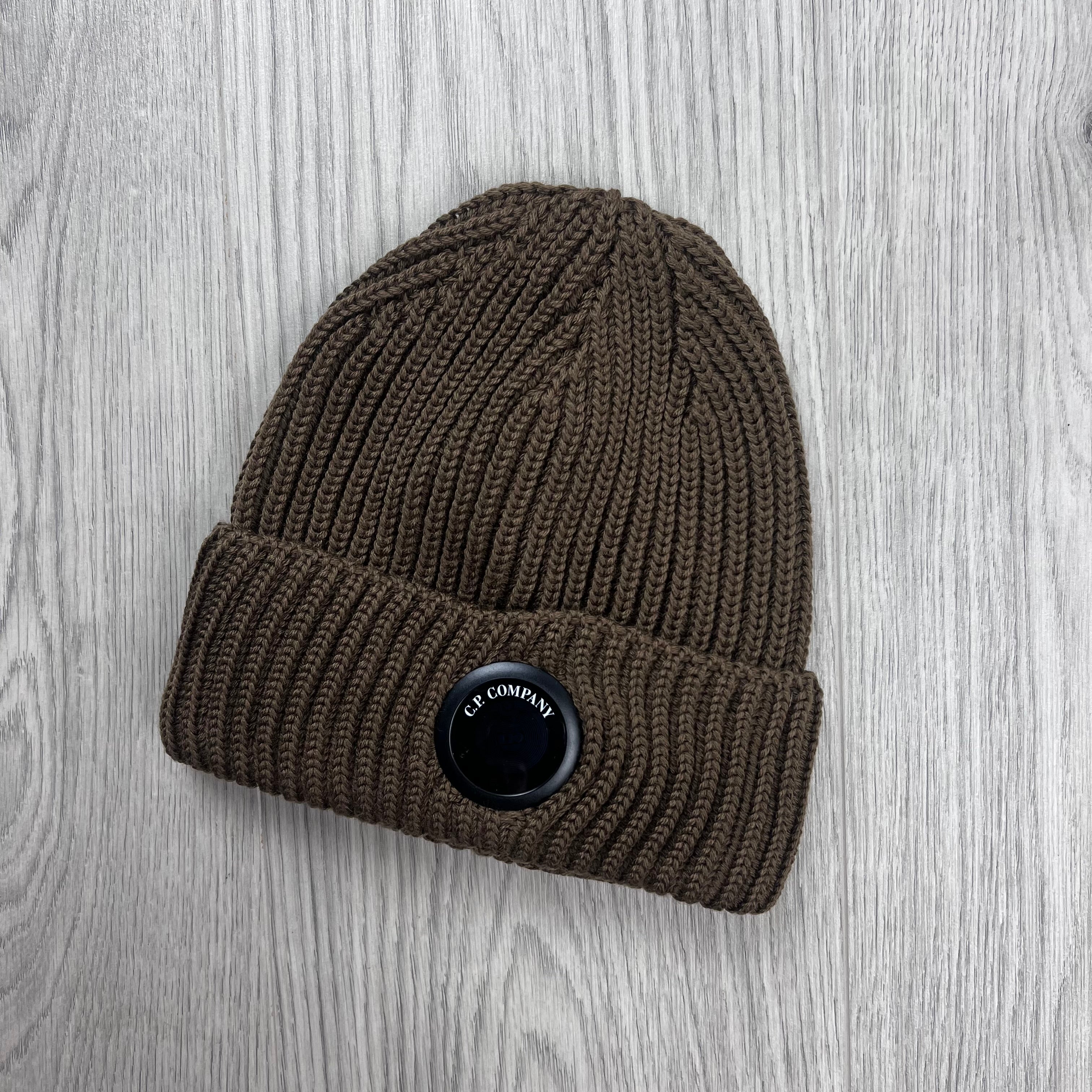 CP Company Lens Beanie - Ermine