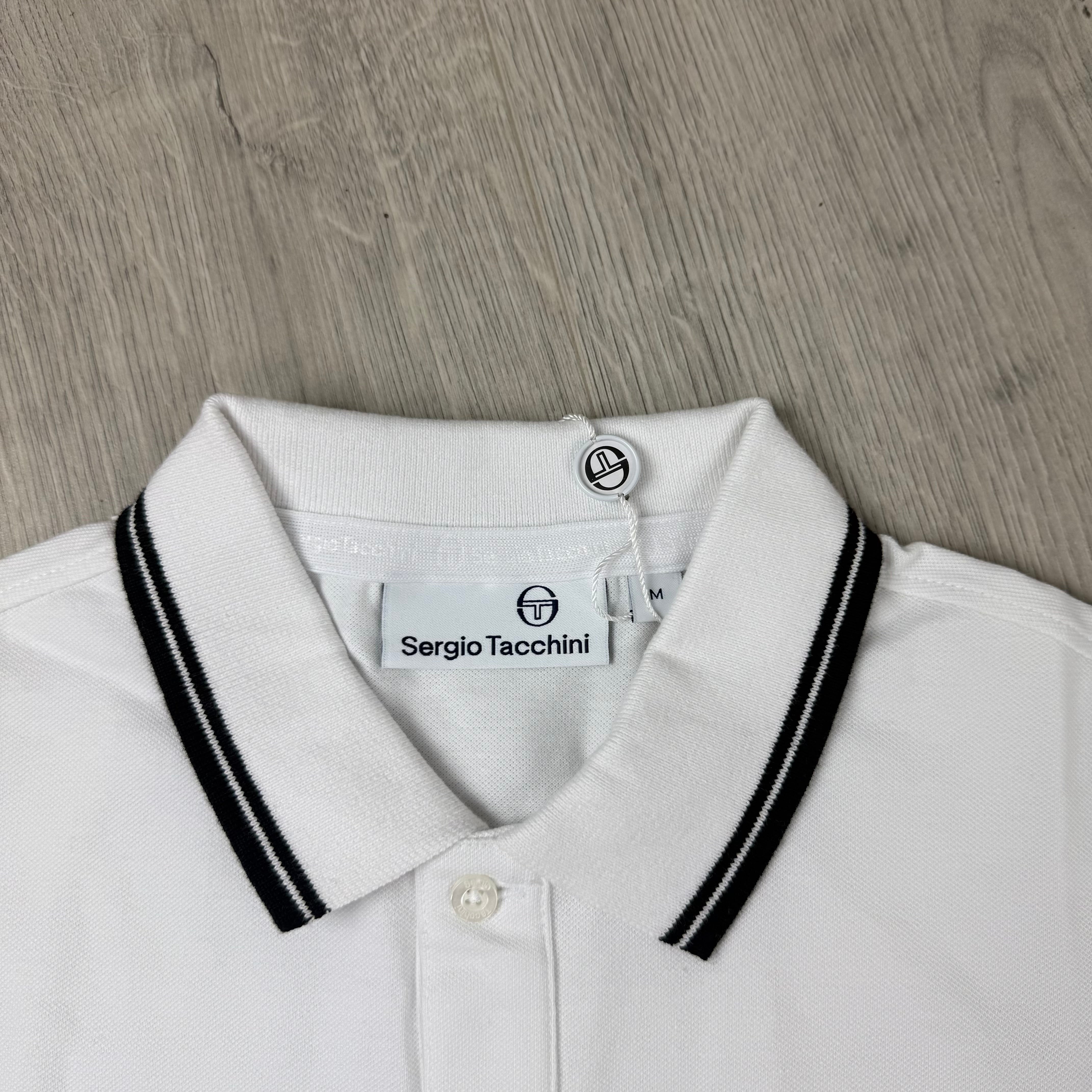 Sergio Tacchini 'Reed Co' Polo Shirt - White