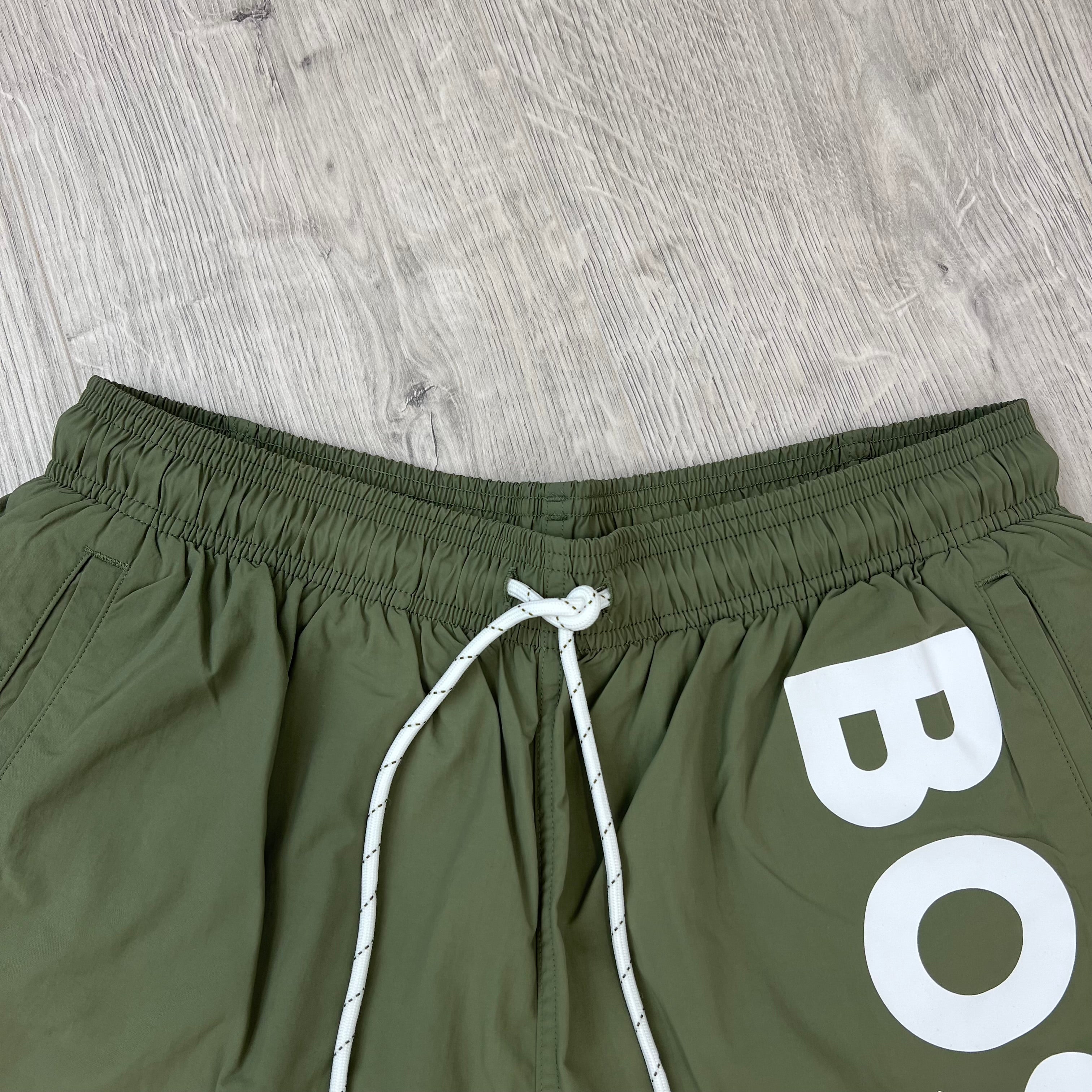Hugo Boss Swim Shorts - Green