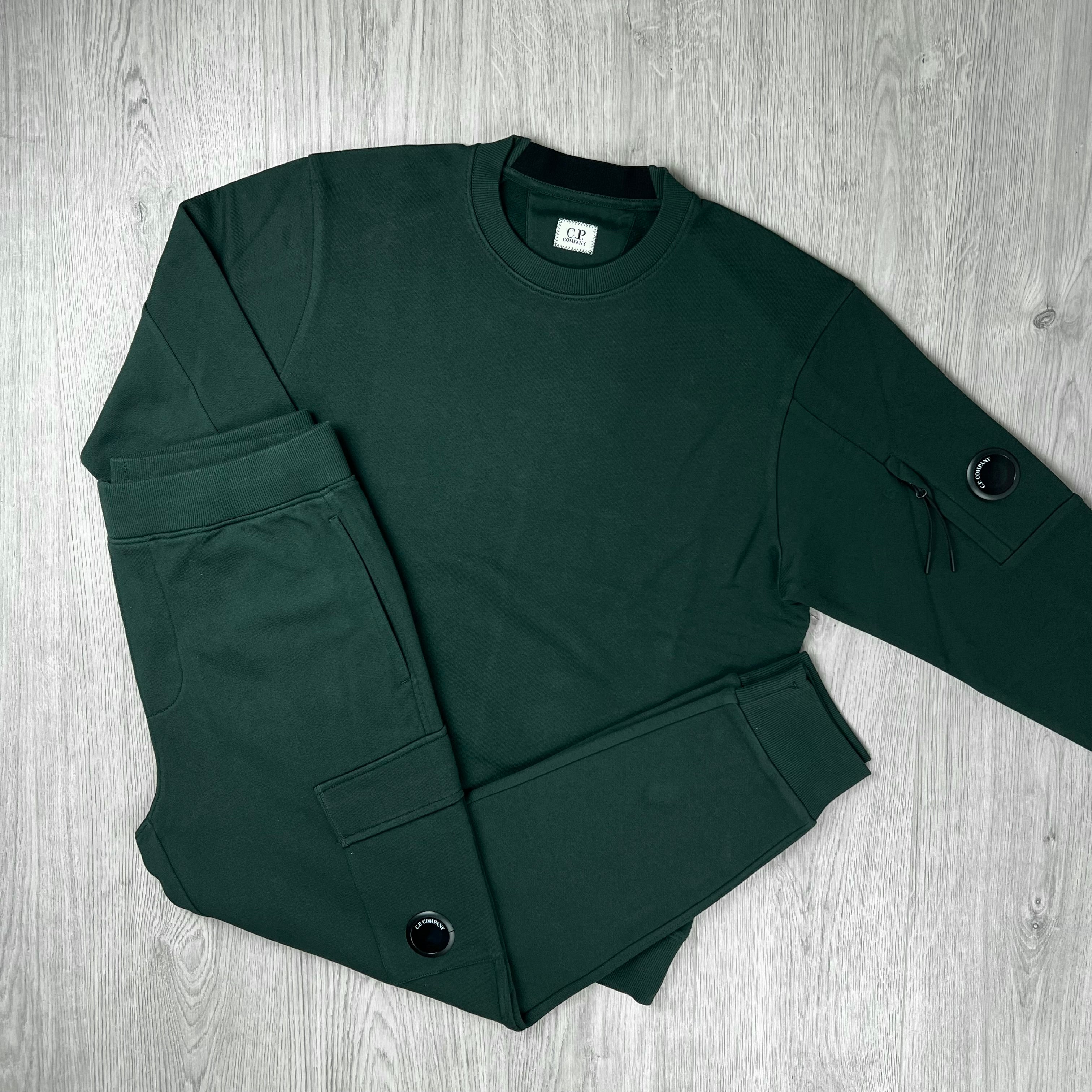 CP Company Raised Fleece Tracksuit - Ponderosa Pine