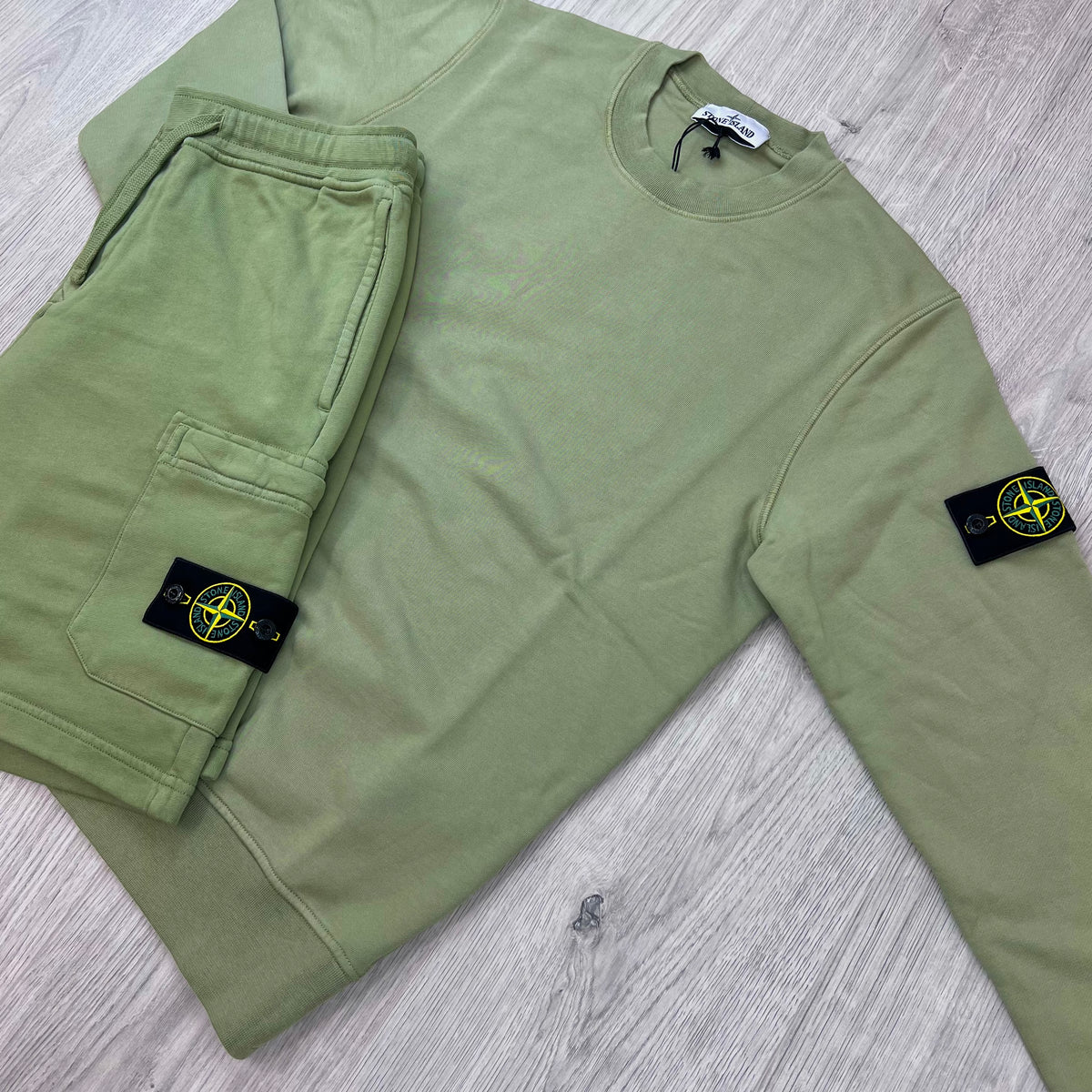 Stone Island Tracksuit - Laurel Green
