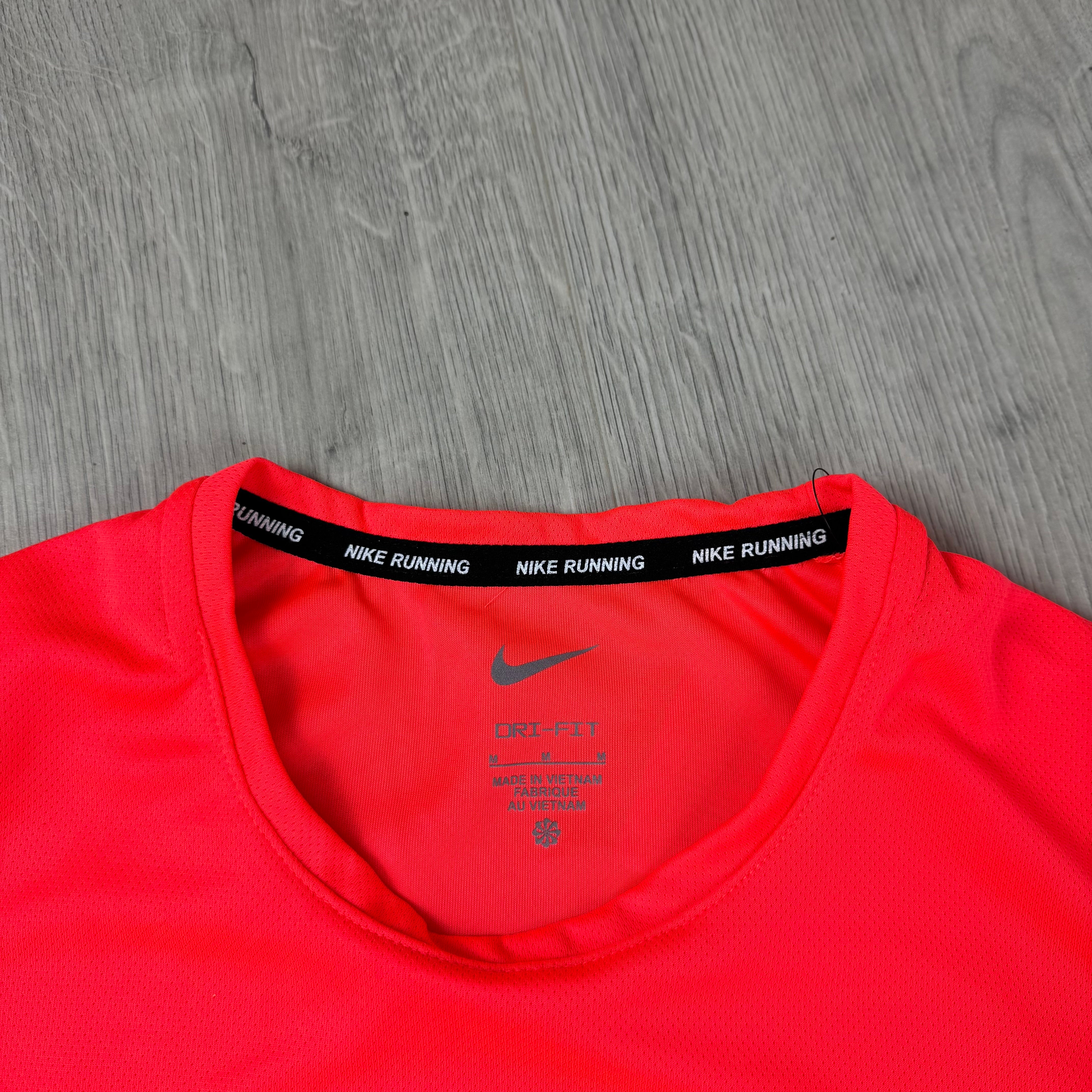 Nike 'Miler' T-Shirt - Crimson