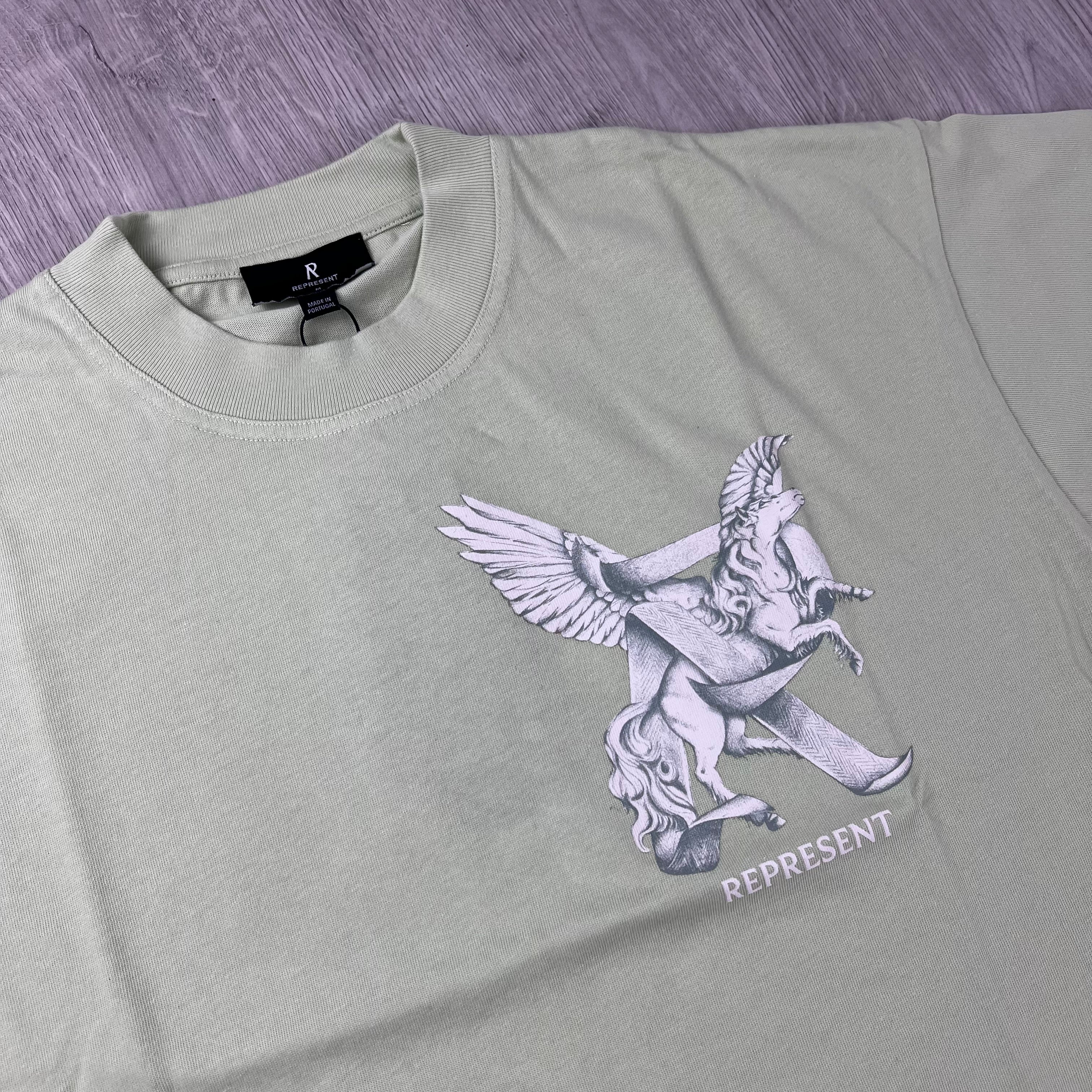 Represent 'Motion' T-Shirt - Matcha