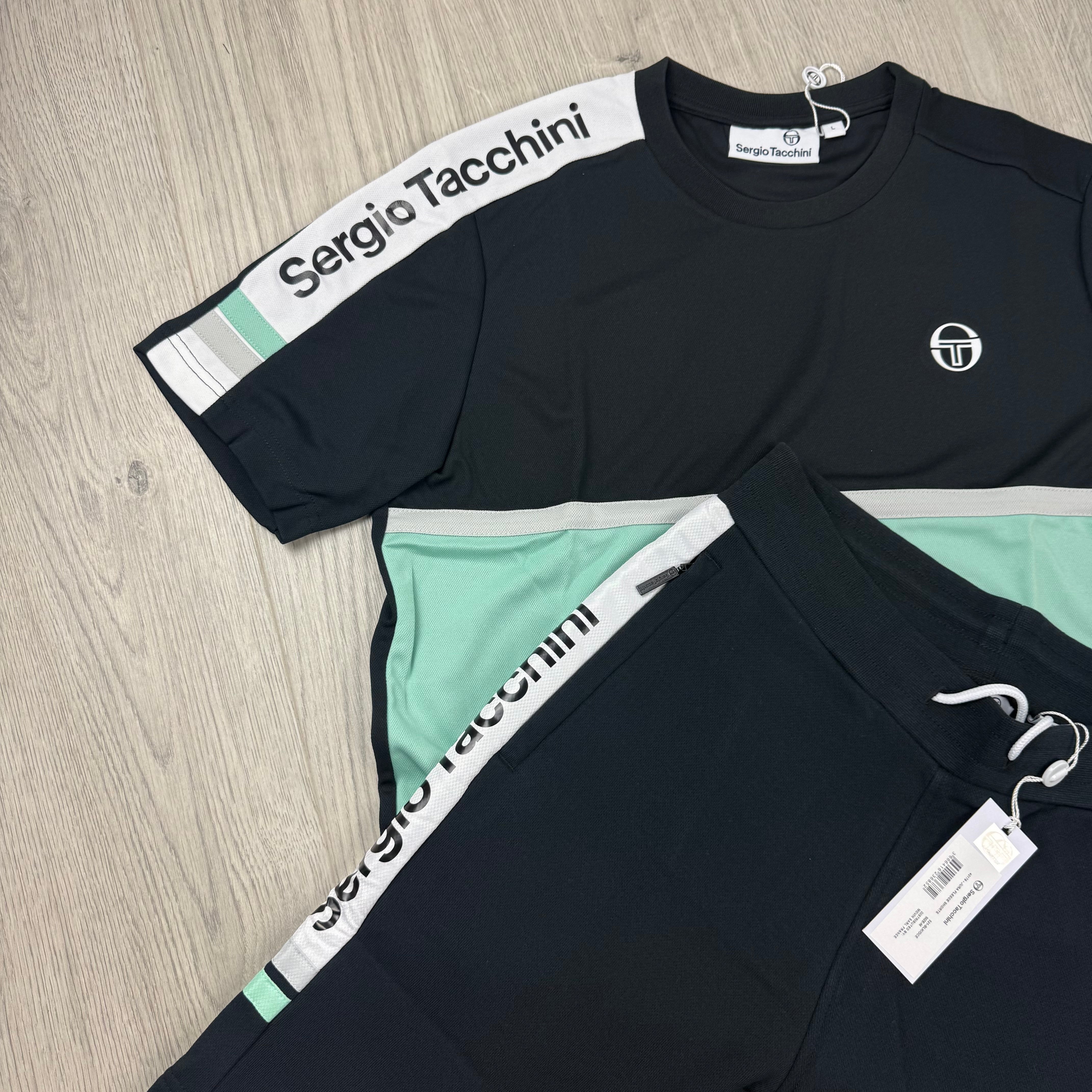 Sergio Tacchini 'Jura PL' Set - Black