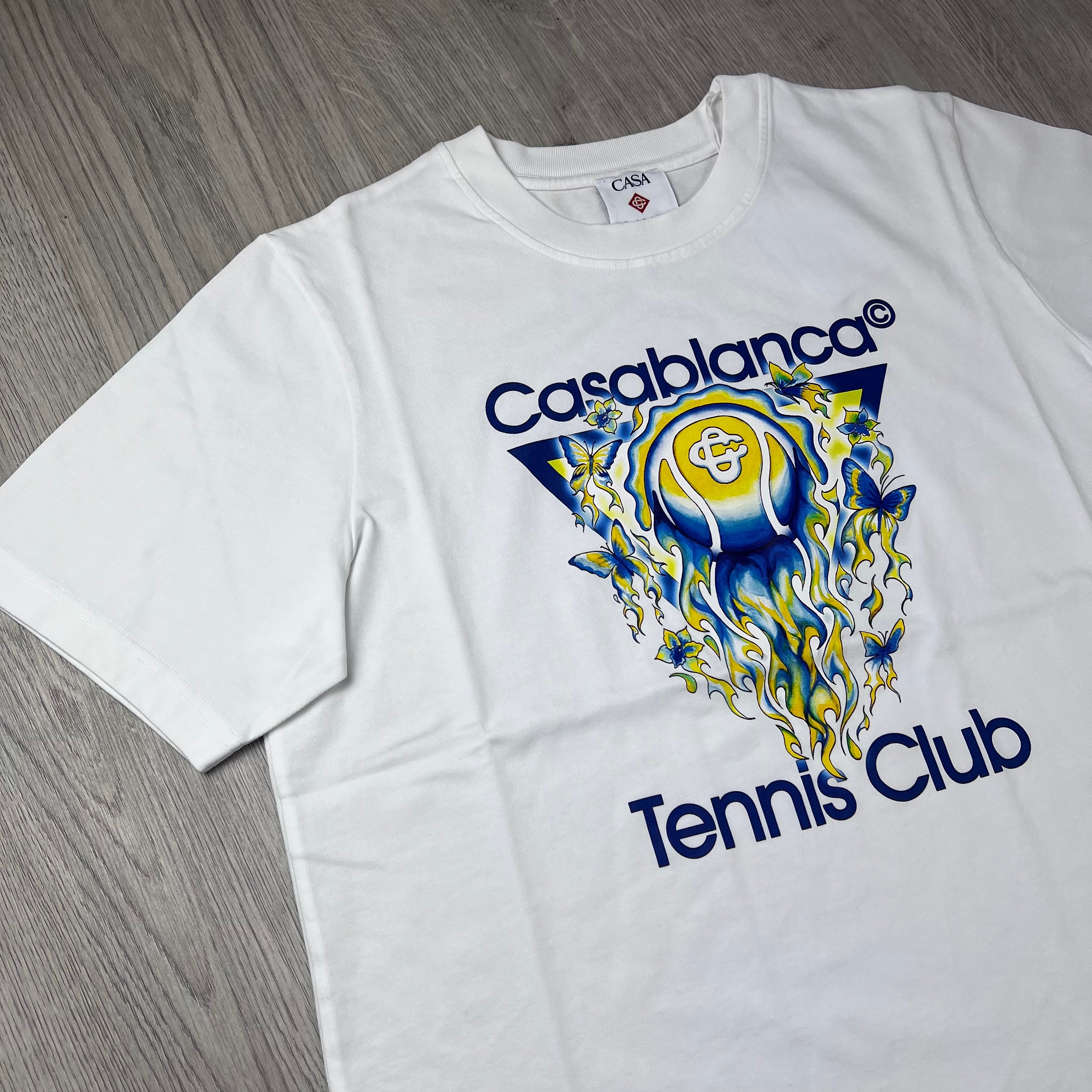 Casablanca 'Tennis Club' T-Shirt - White