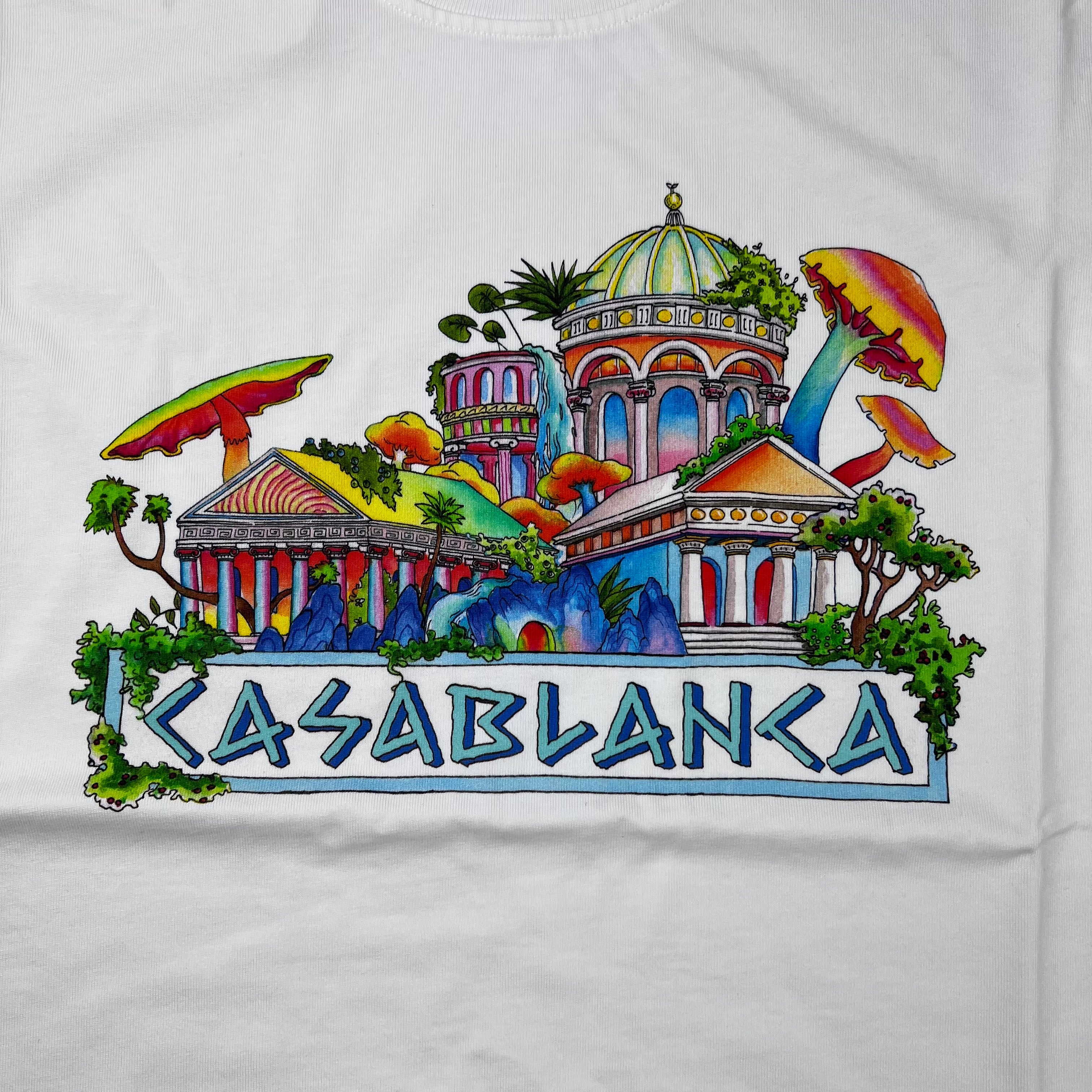 Casablanca 'Road to Knowledge' T-Shirt - White