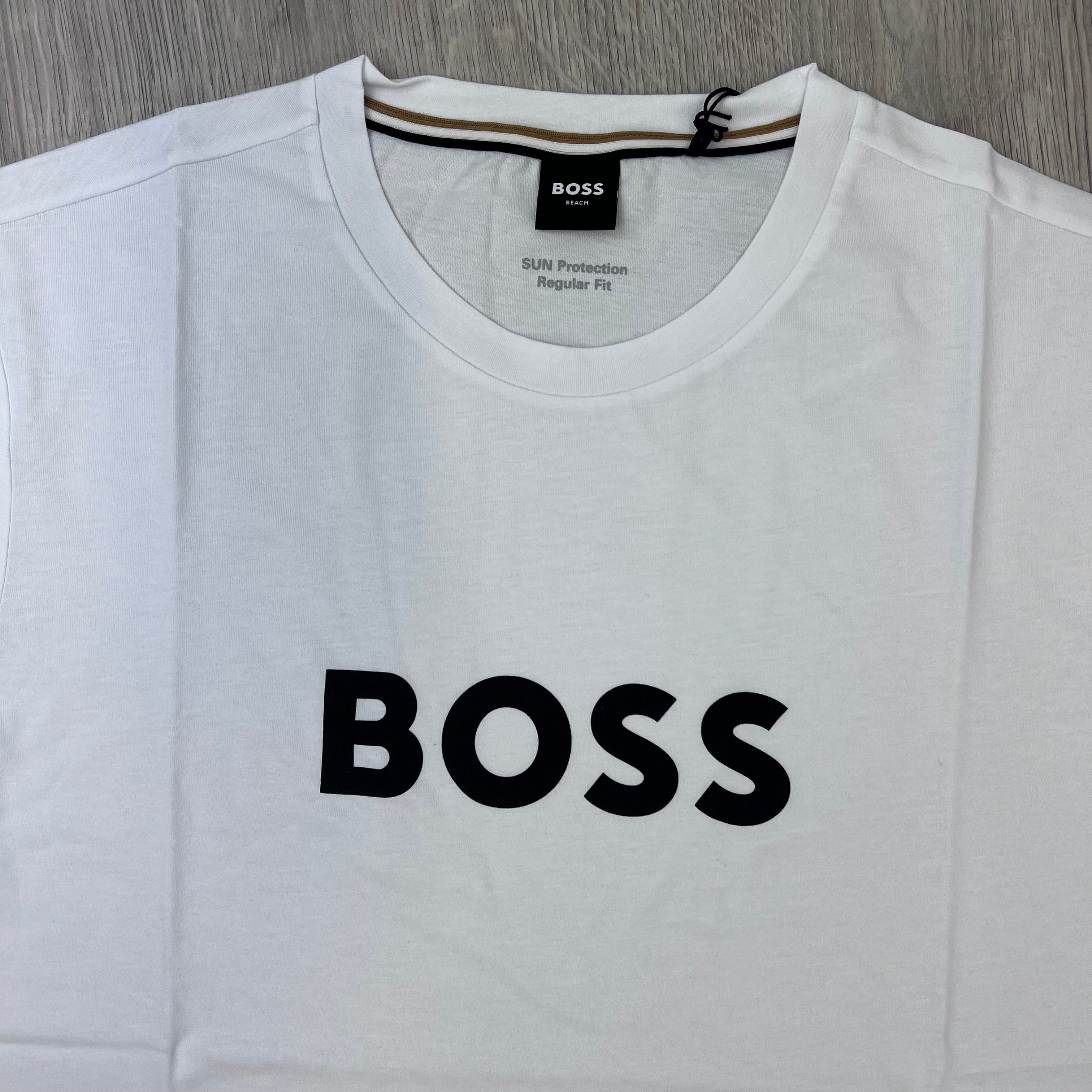 Hugo Boss Contrast T-Shirt - White