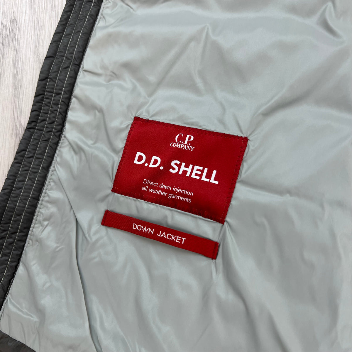 CP Company D.D. Shell Gilet - Flint Grey