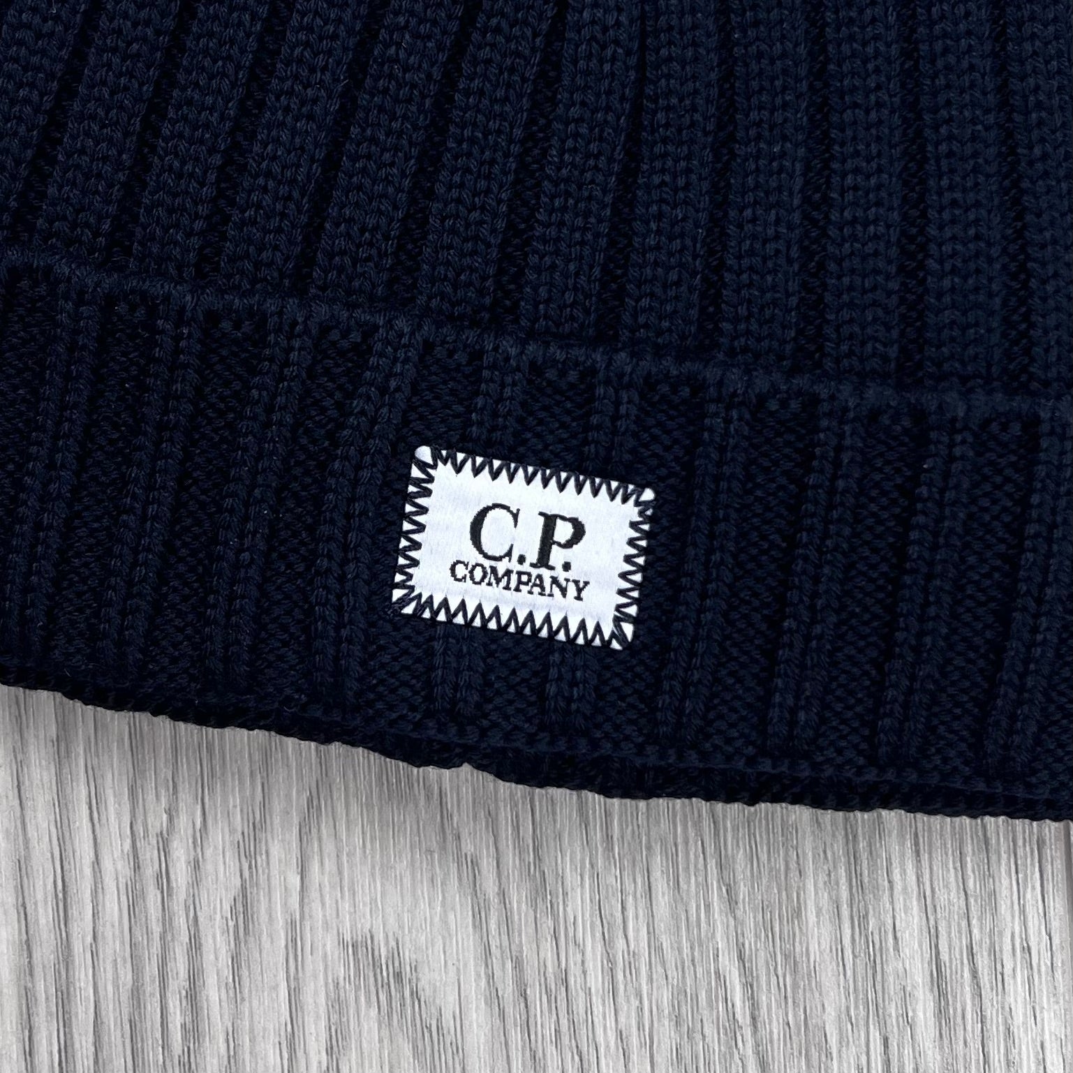 CP Company Patch Beanie - Navy
