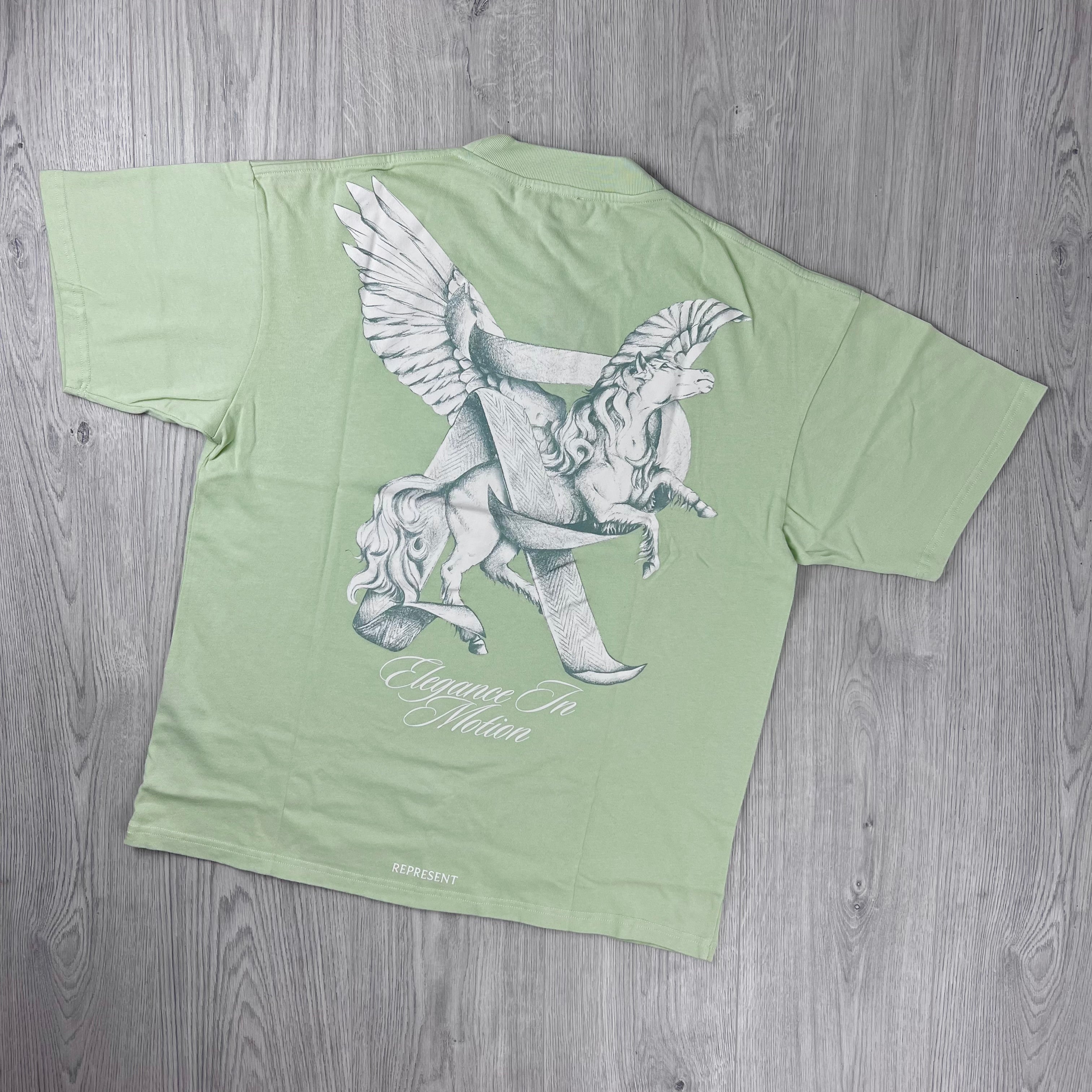 Represent 'Motion' T-Shirt - Matcha