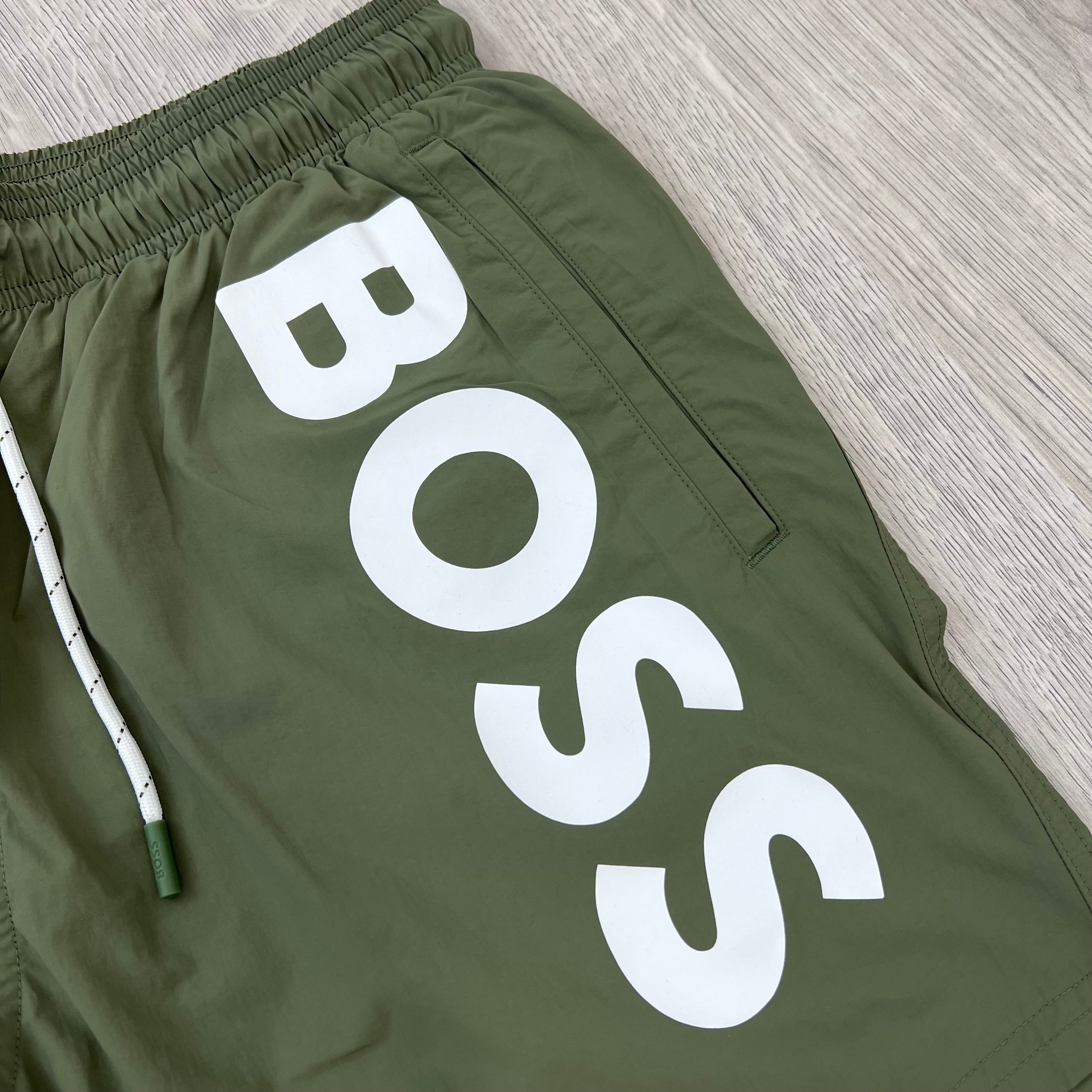 Hugo Boss Swim Shorts - Green