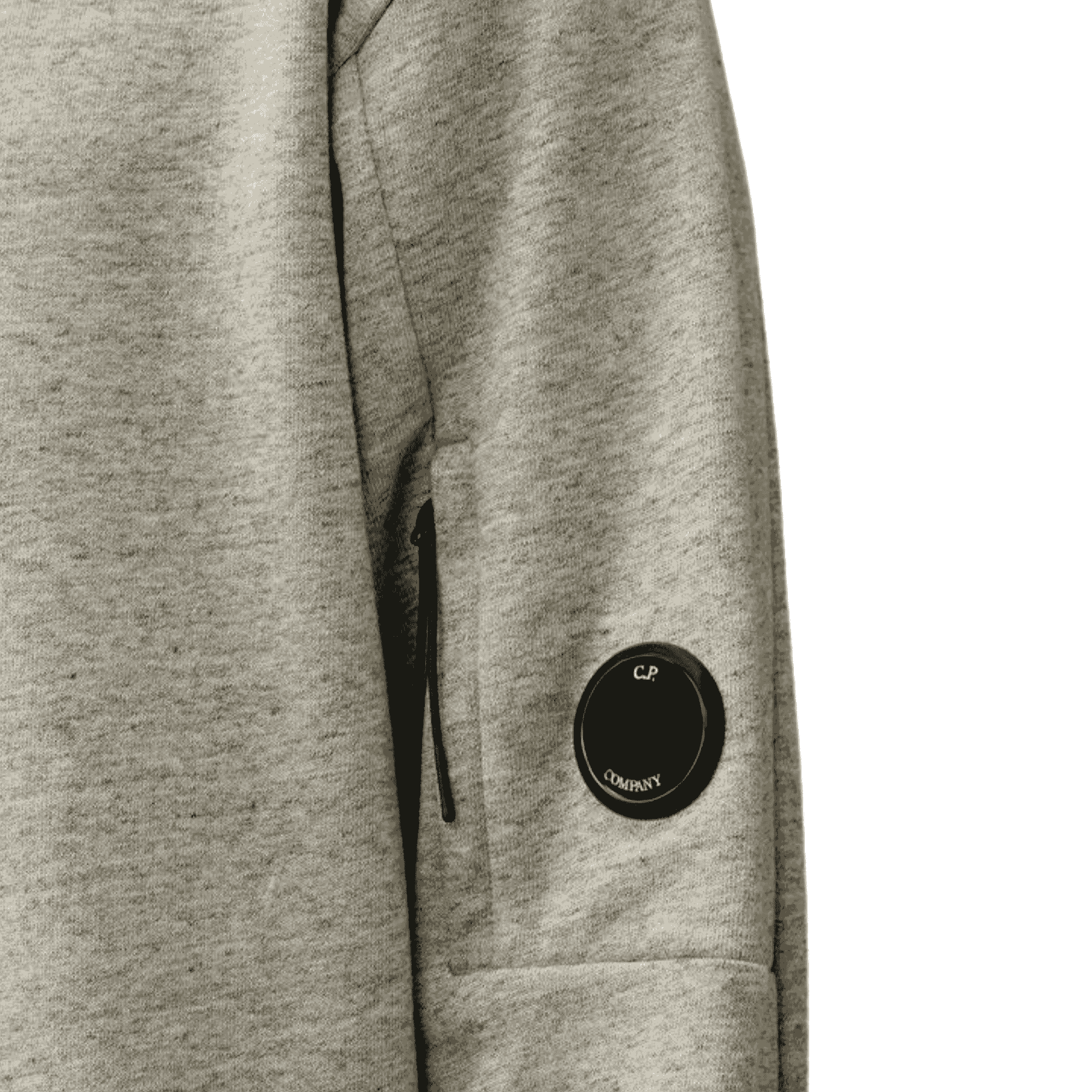 CP Company Raised Fleece Sweatshirt - Grey