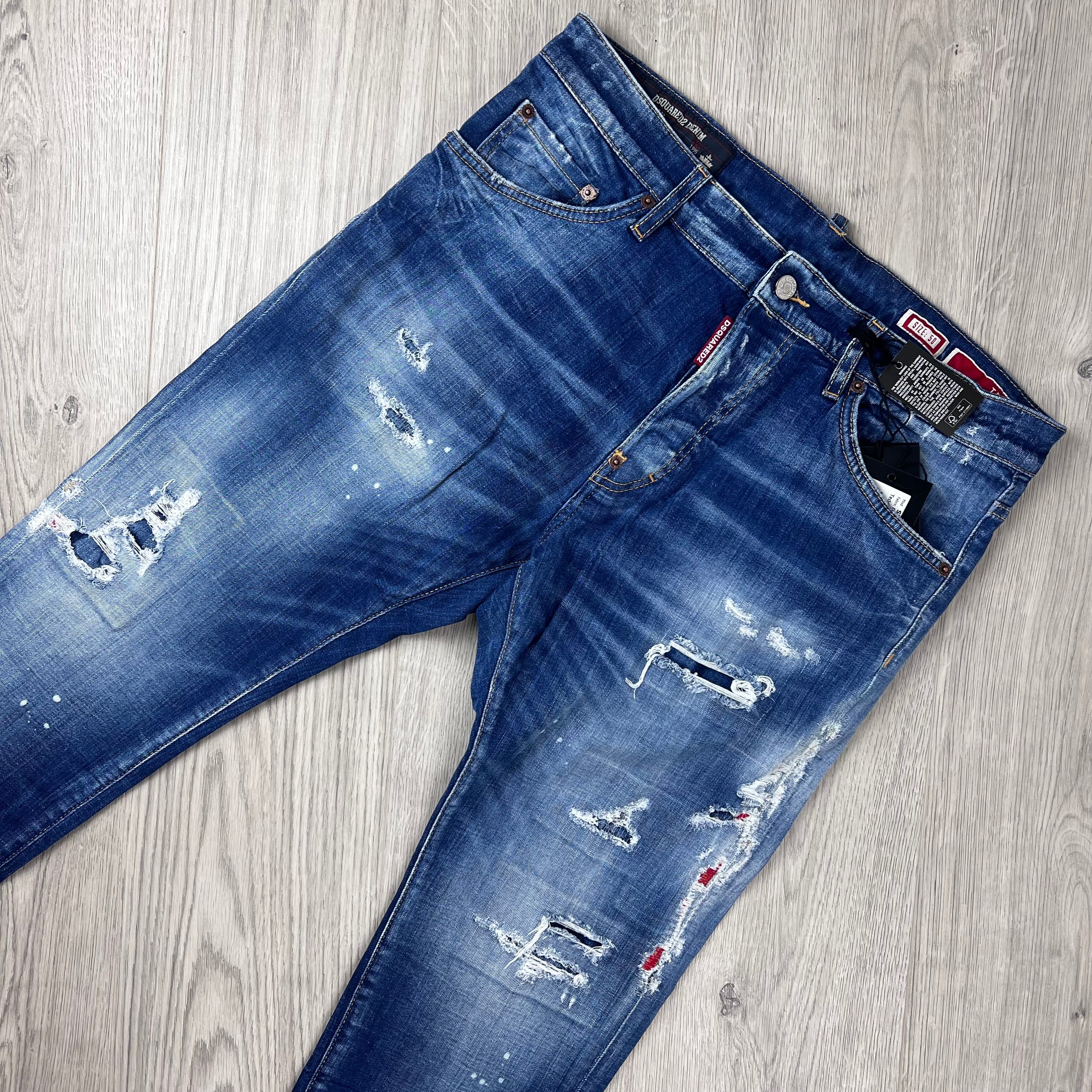 DSQUARED2 ‘Teddy’ Jeans - Blue