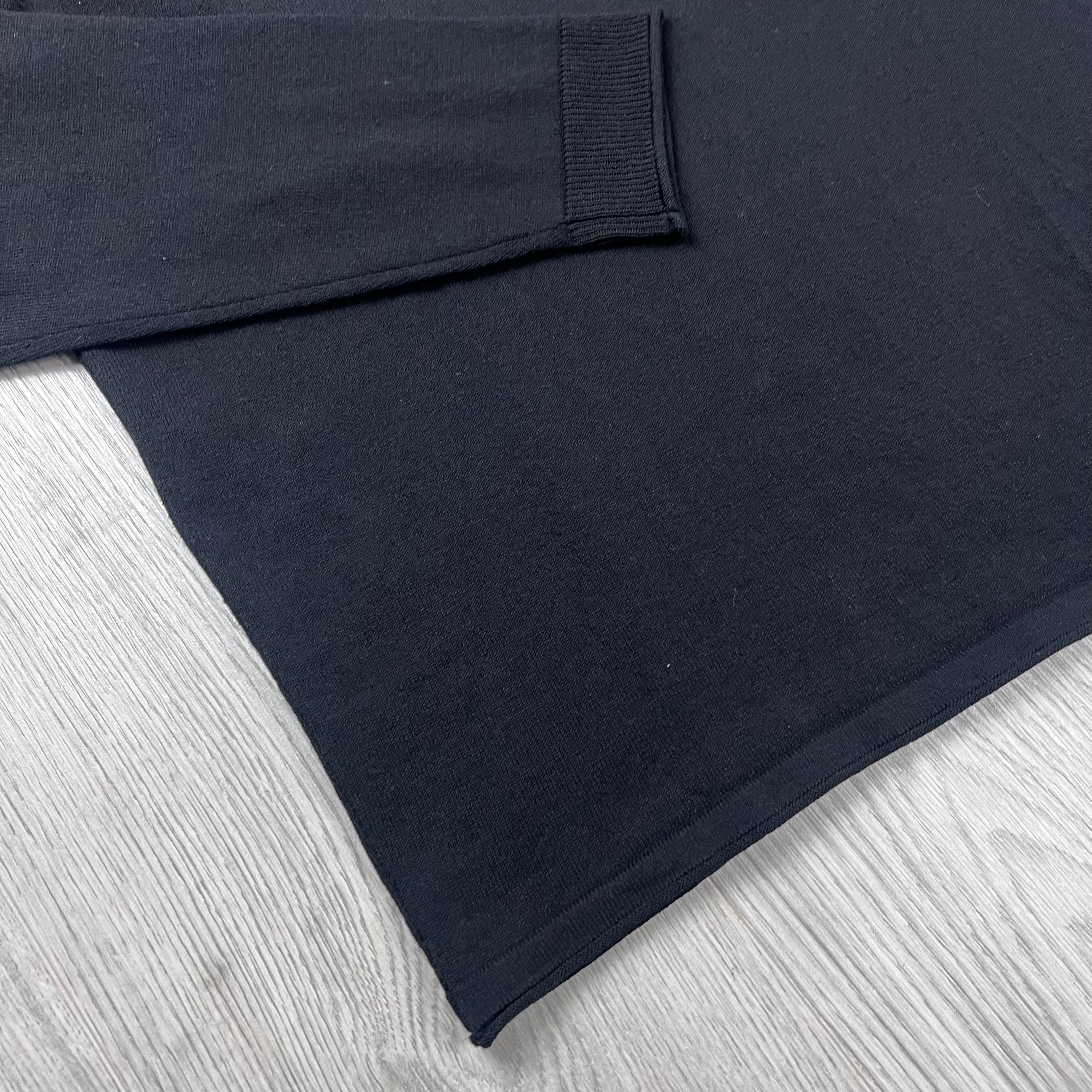 Stone Island Light Organic Sweatshirt - Black