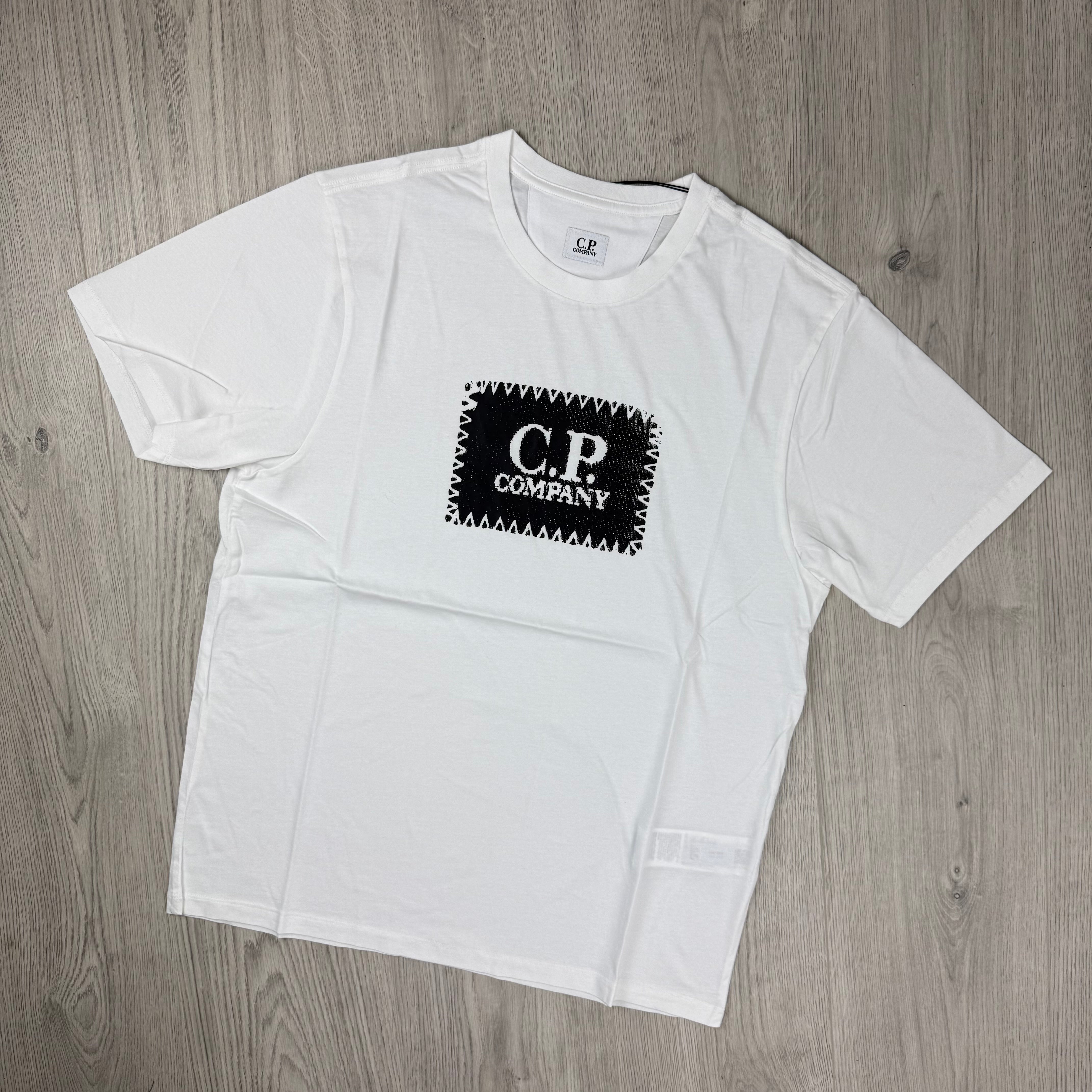 CP Company Stamp T-Shirt - White