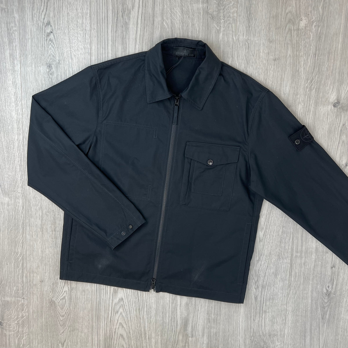 Stone Island Ghost Overshirt - Black