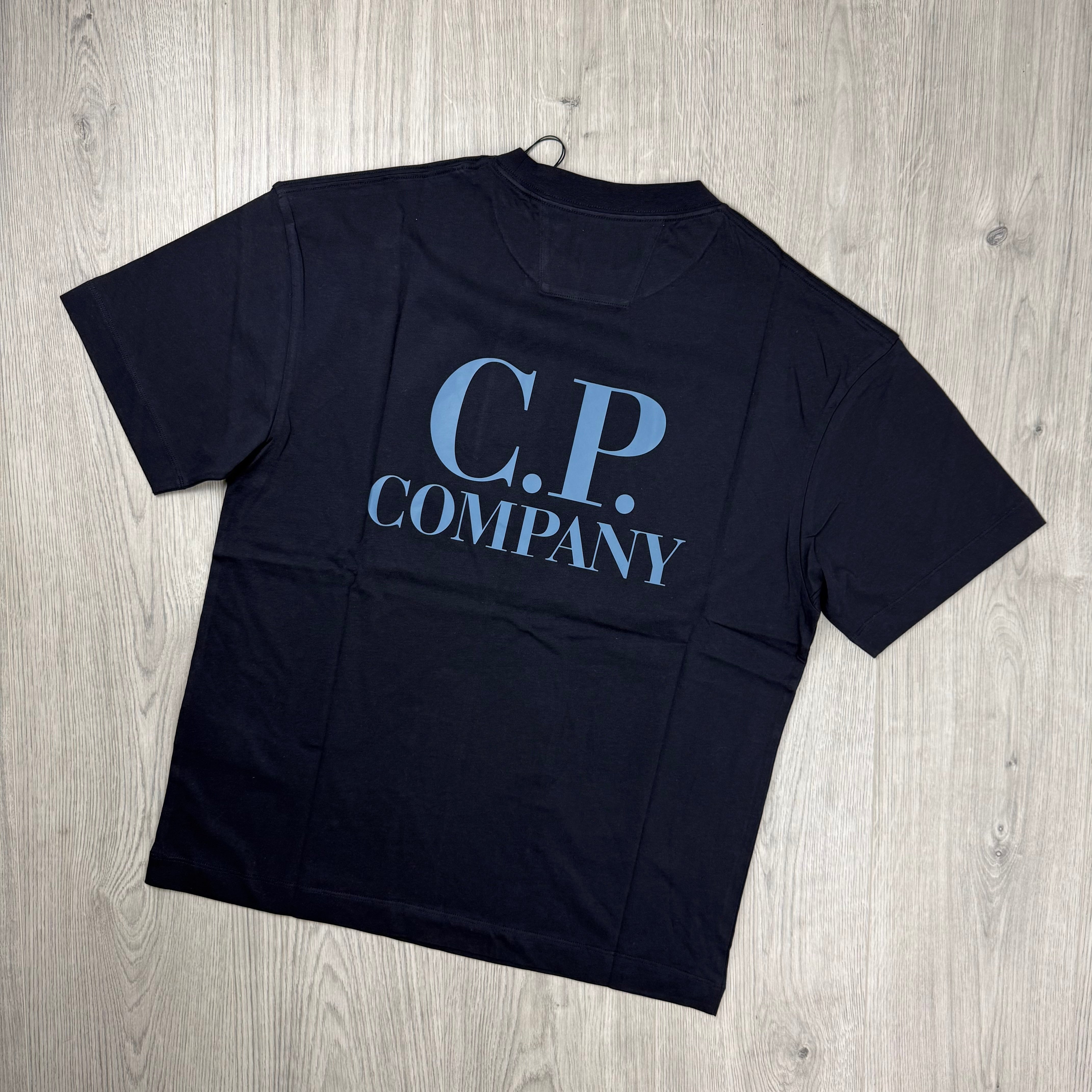 CP Company Printed T-Shirt - Navy