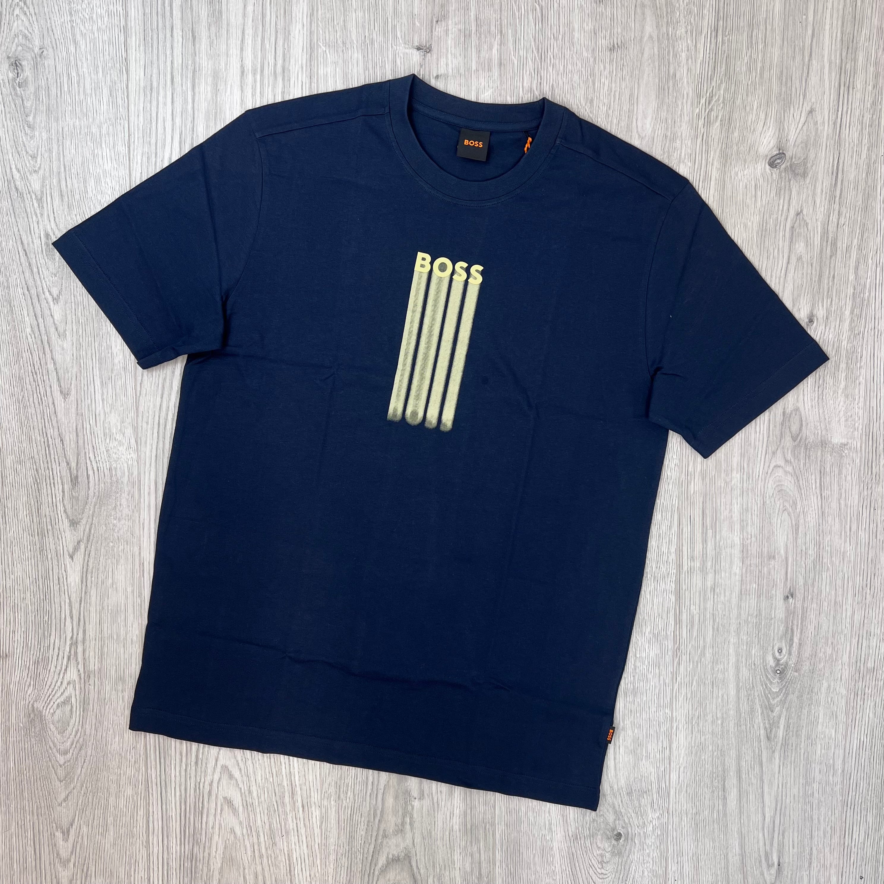 Hugo Boss Logo T-Shirt - Navy