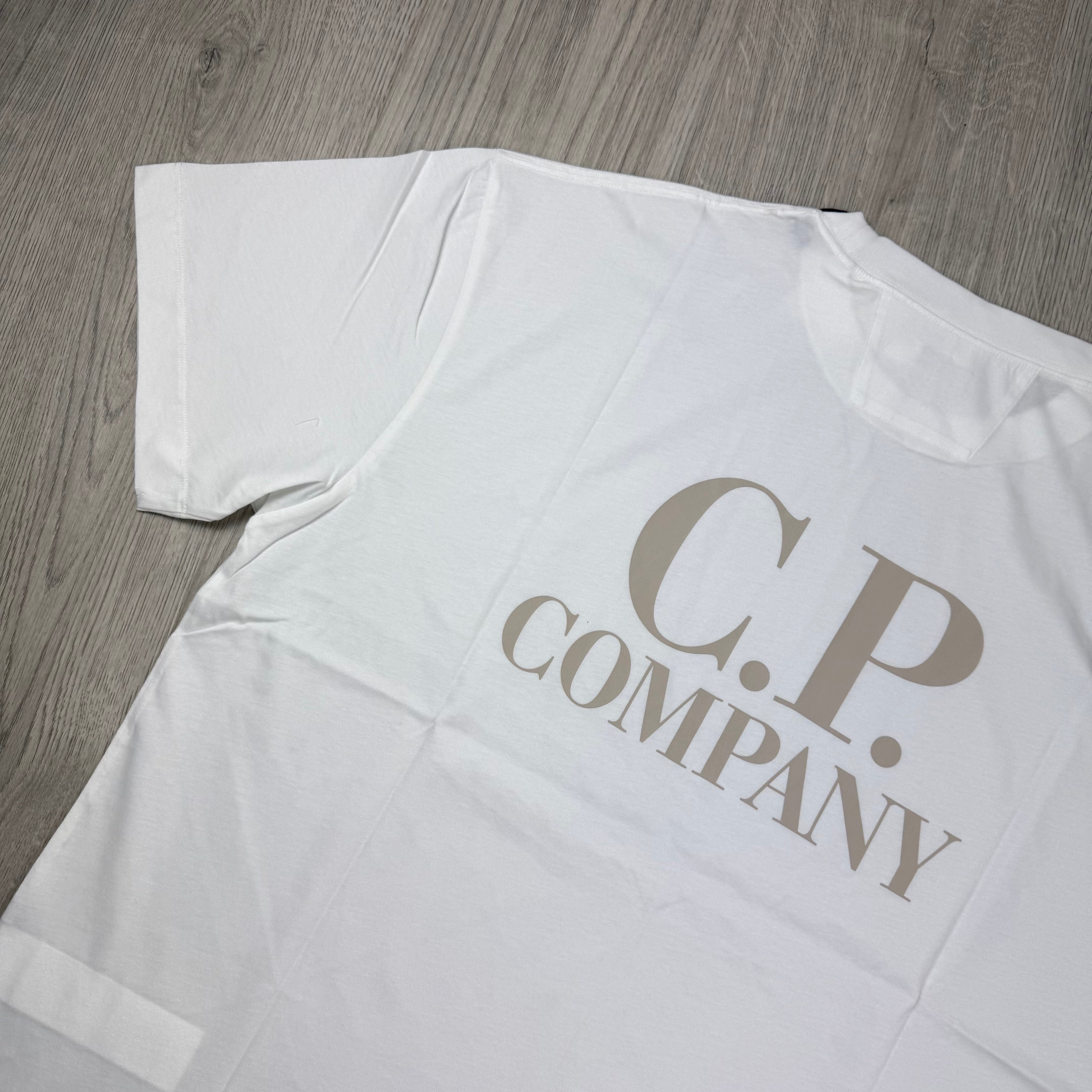 CP Company Printed T-Shirt - White