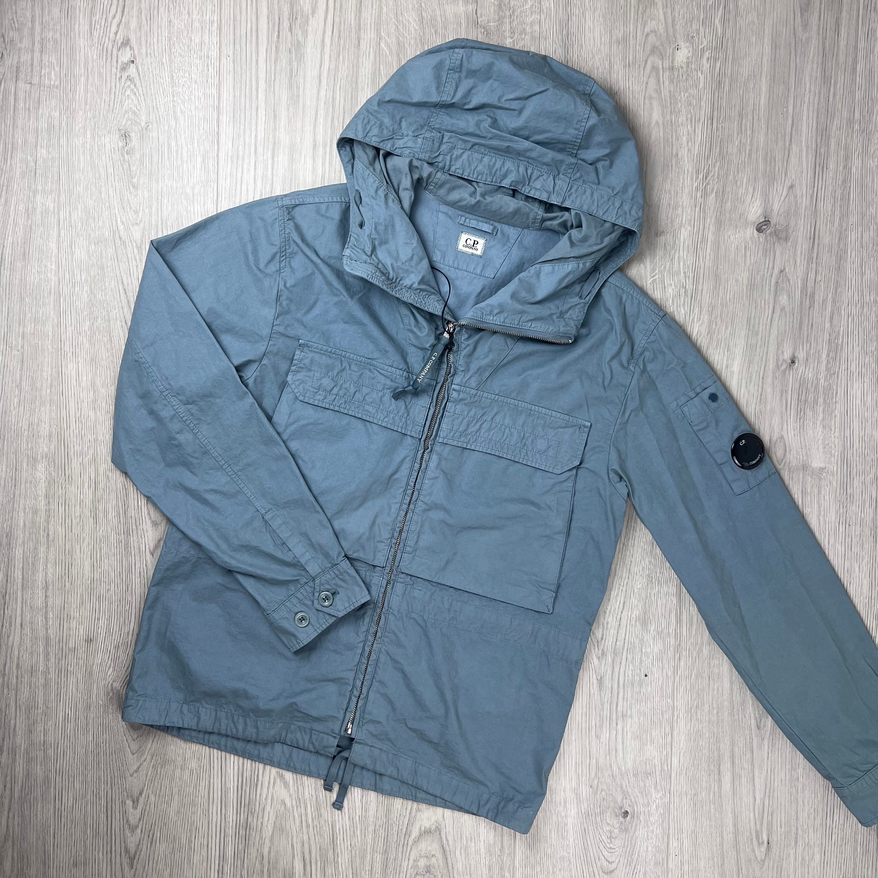 CP Company Micro Reps Jacket - Silver Blue