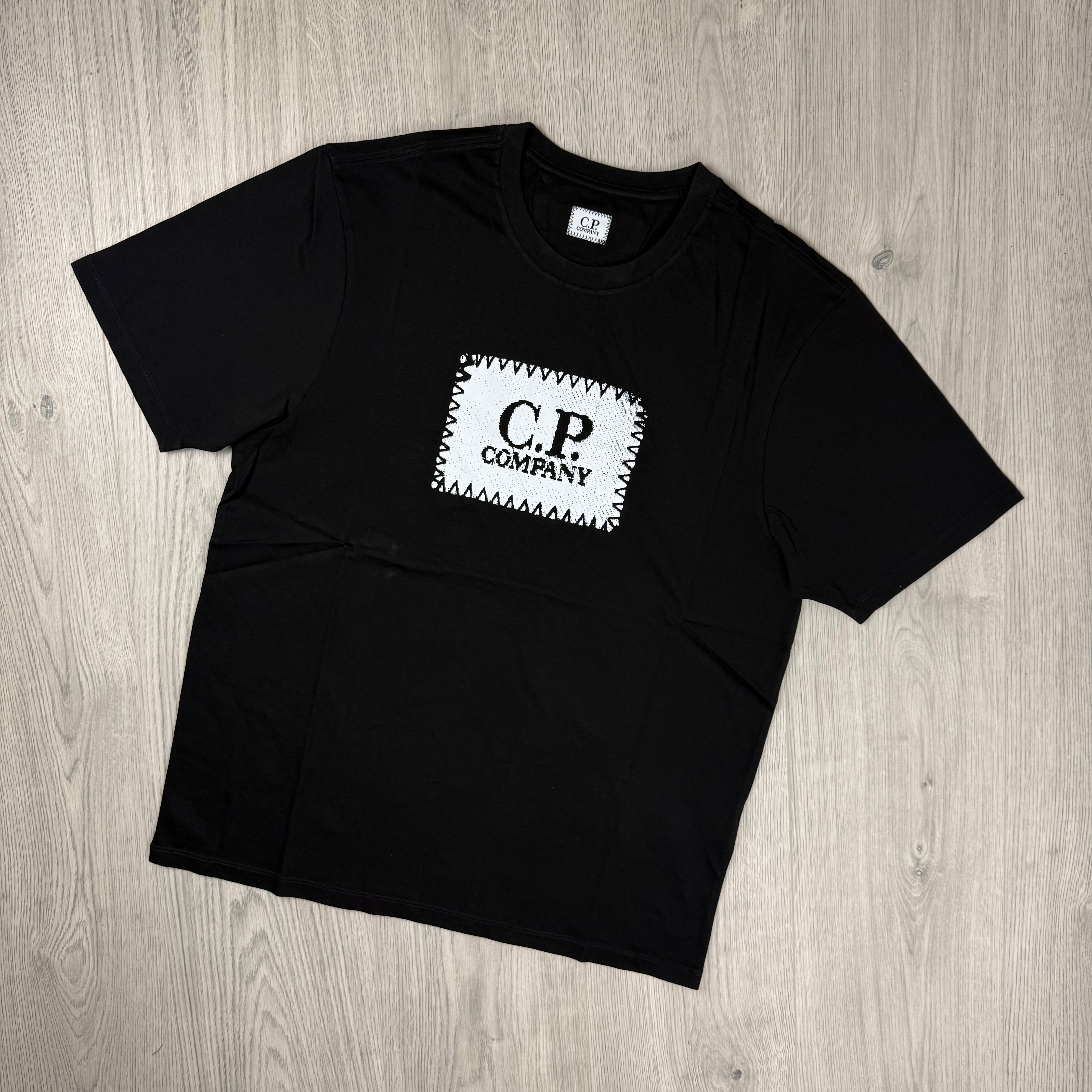 CP Company Stamp T-Shirt - Black