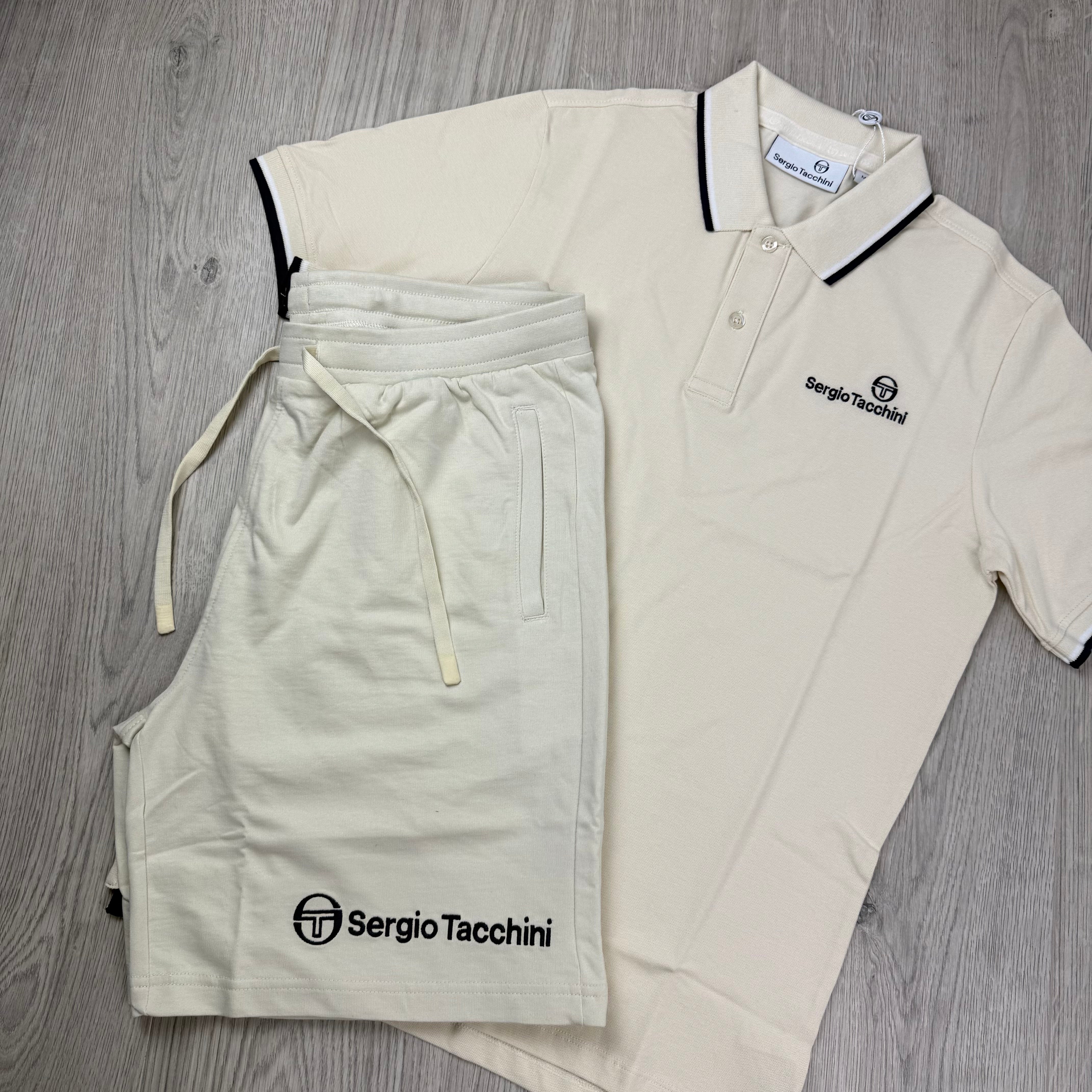 Sergio Tacchini 'Reed Co' Set - Pearl Ivory