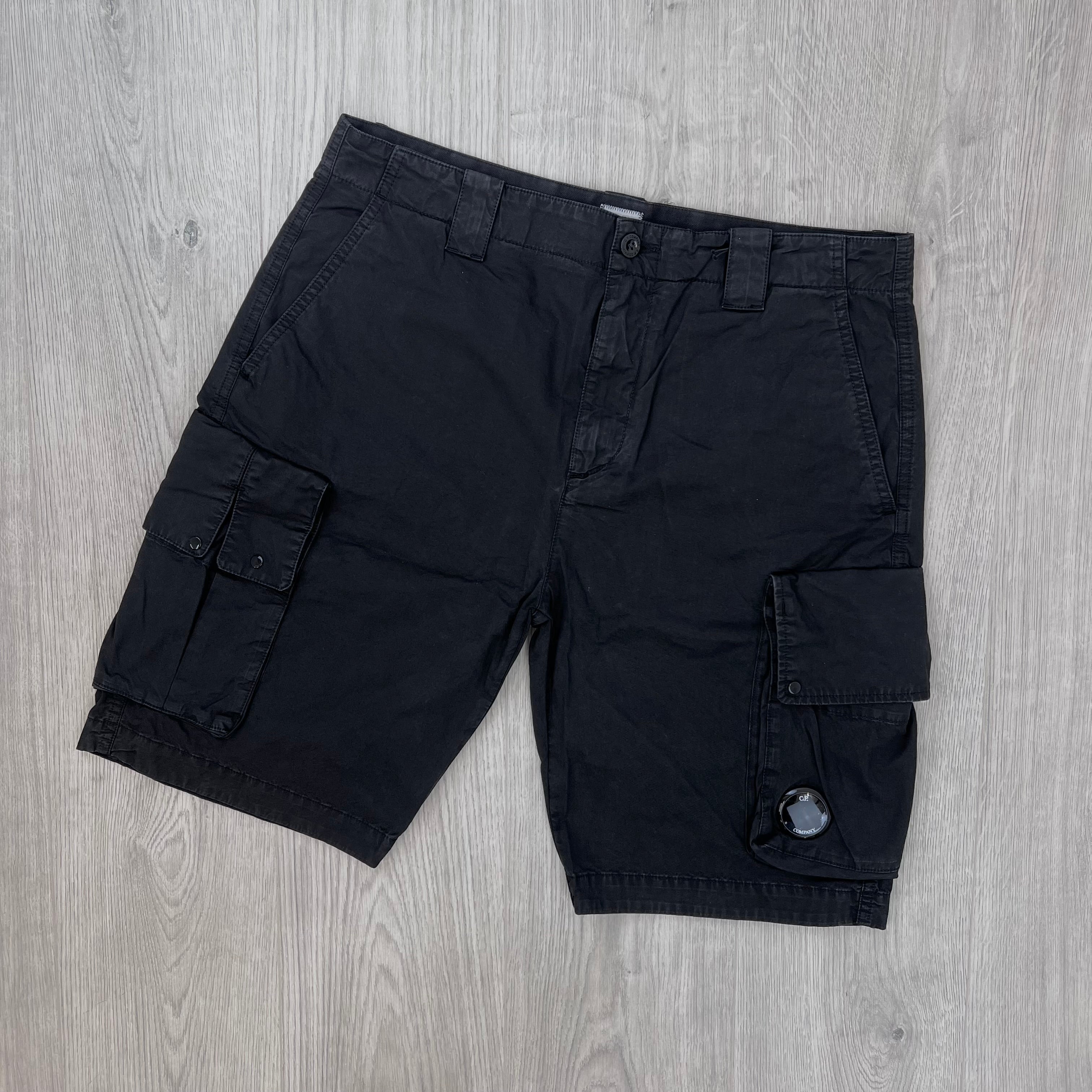 CP Company Cargo Shorts - Black