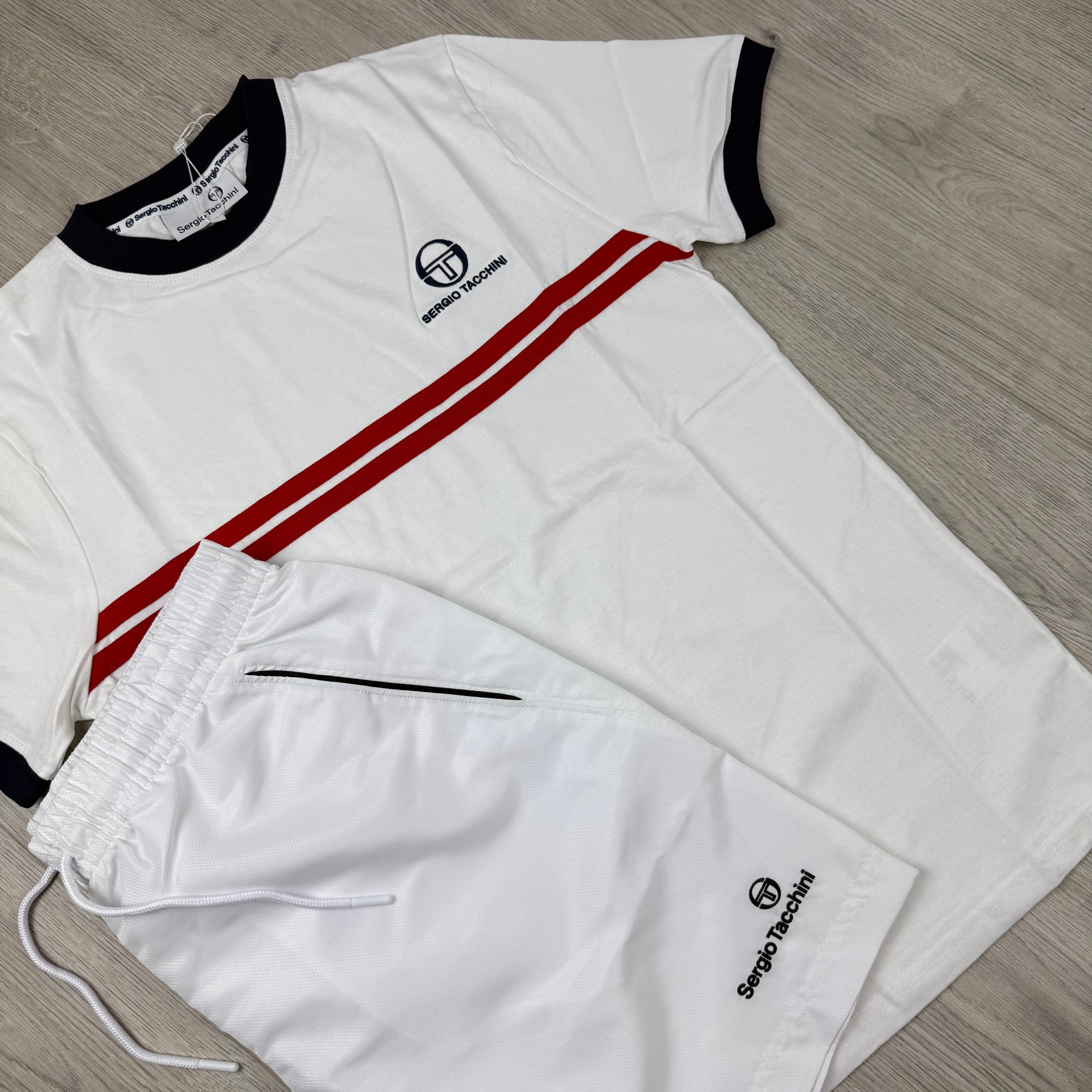 Sergio Tacchini 'Supermac' Set - White