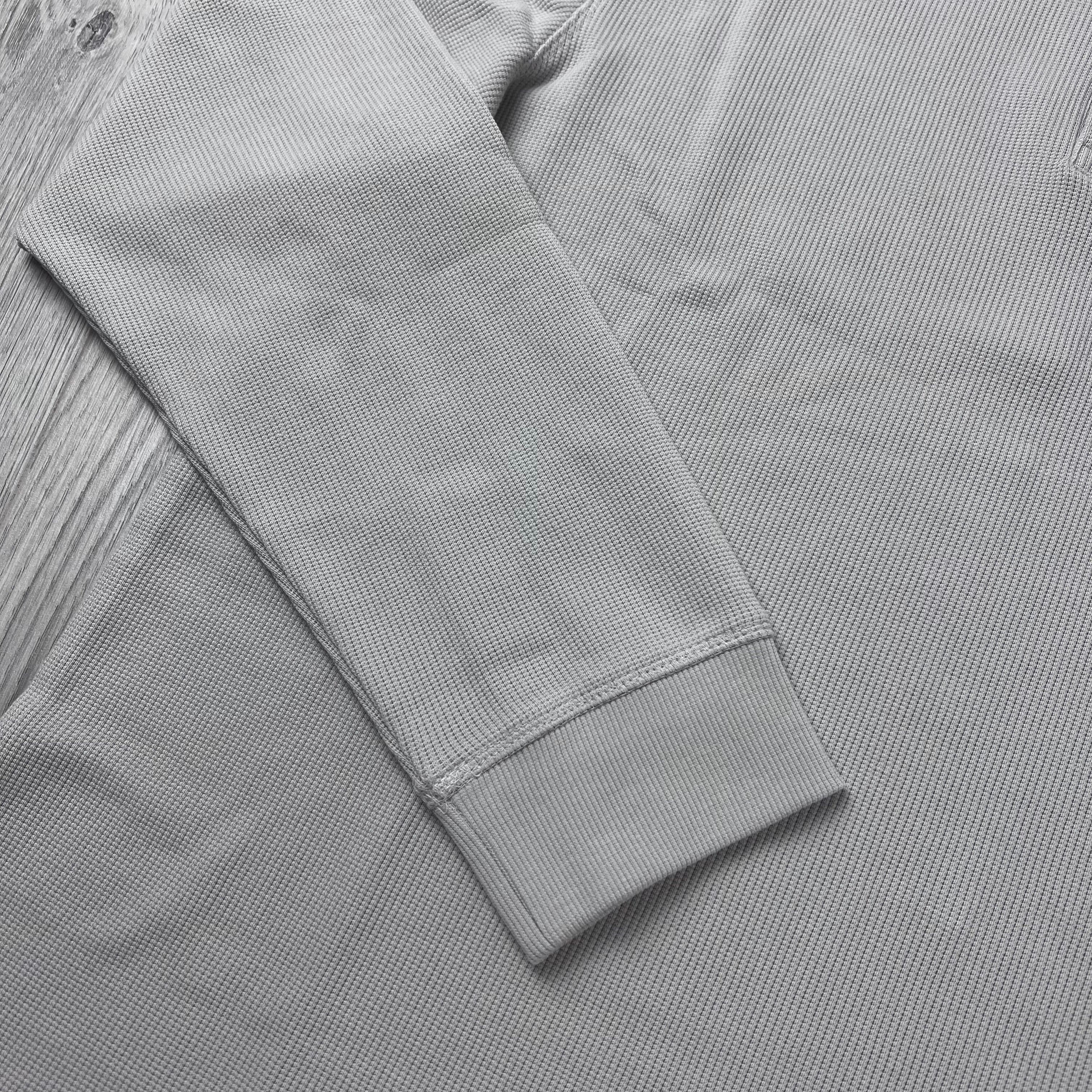 Hugo Boss Knitted Polo Shirt - Grey