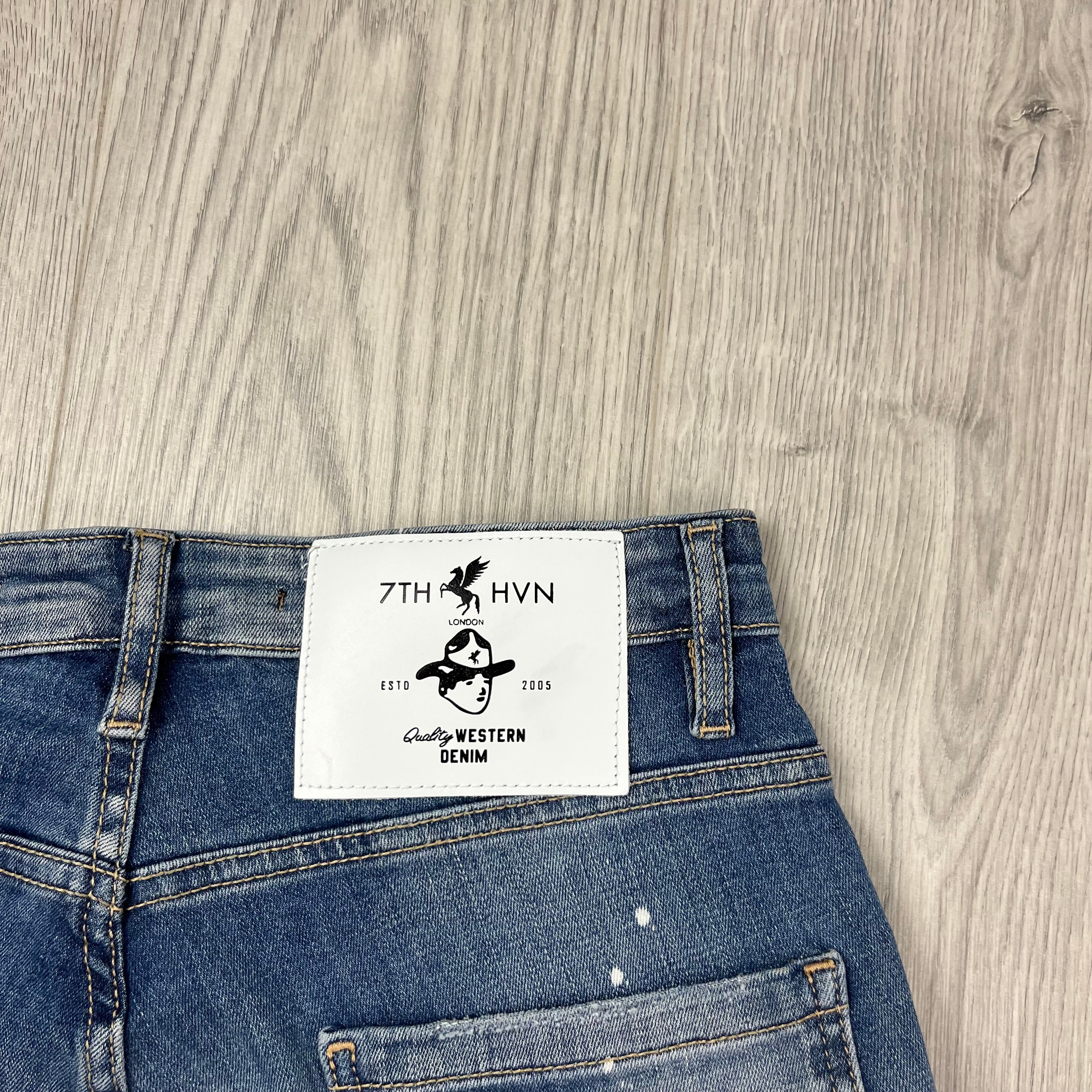 7TH HVN Slim Jeans - Blue