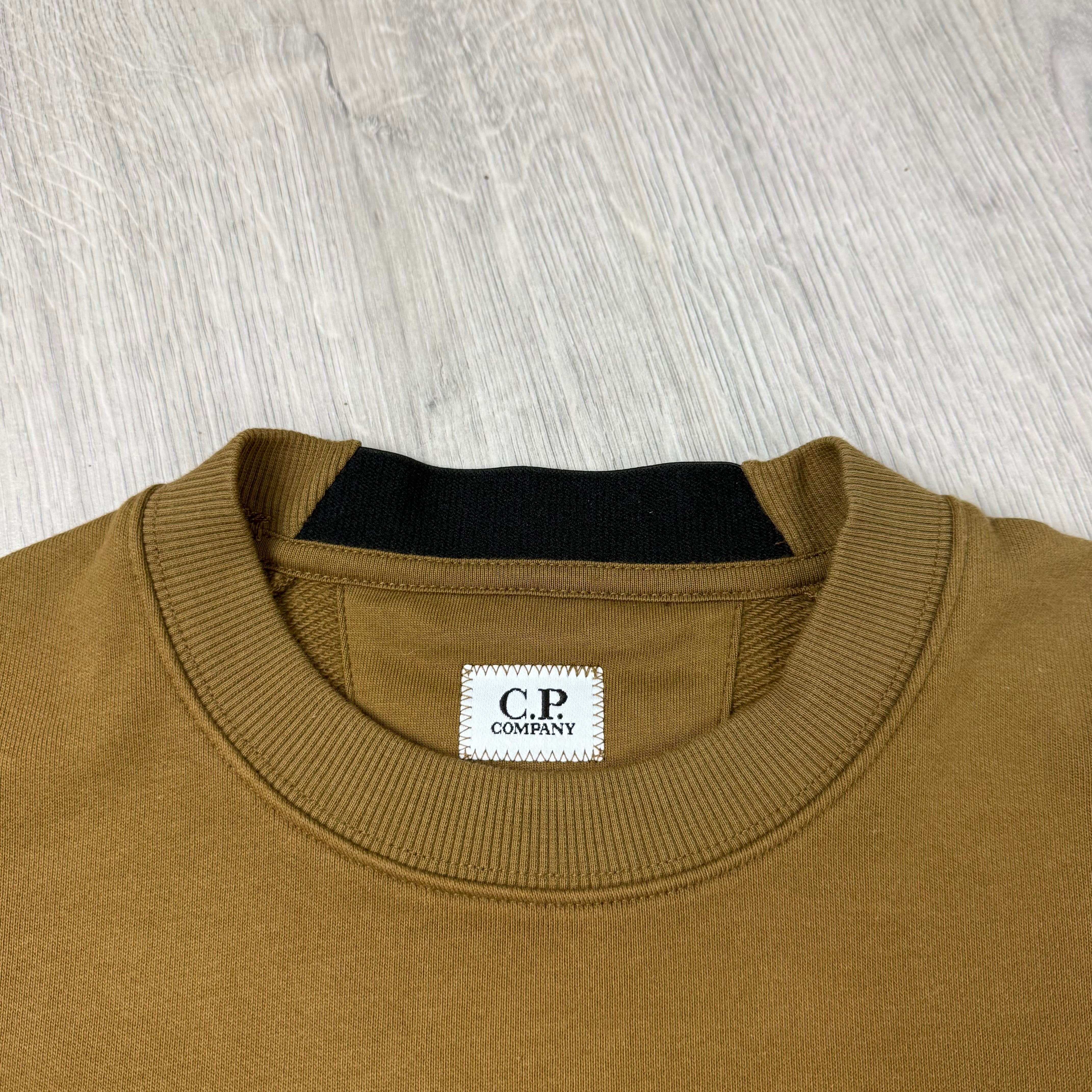CP Company Raised Fleece Sweatshirt - Toffee