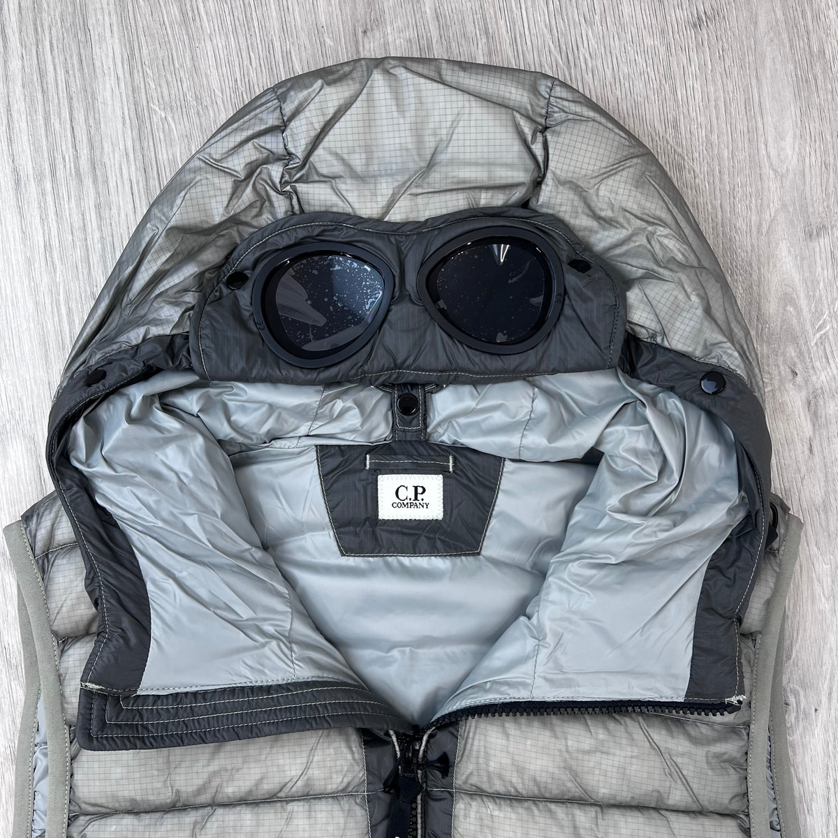 CP Company D.D. Shell Gilet - Flint Grey