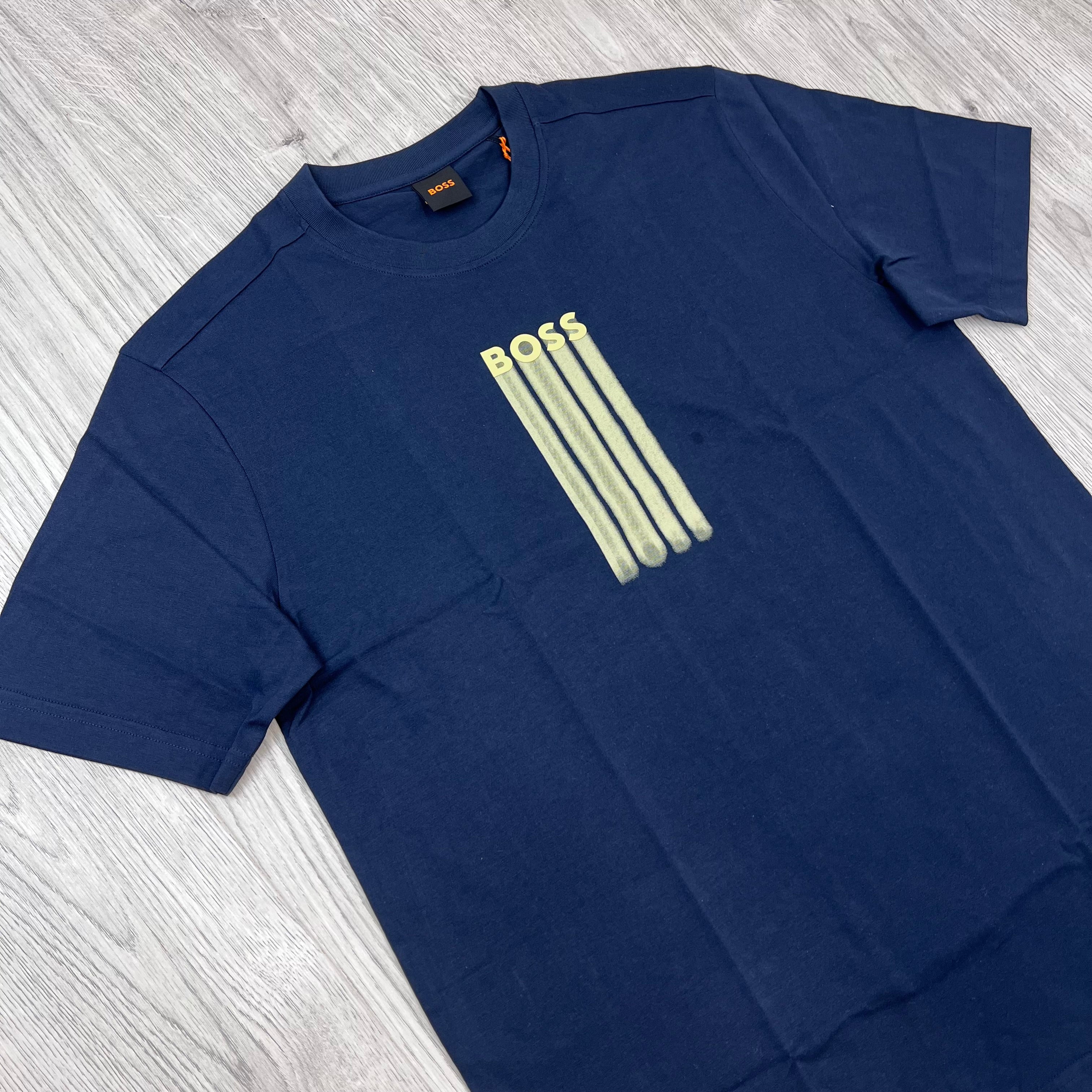 Hugo Boss Logo T-Shirt - Navy