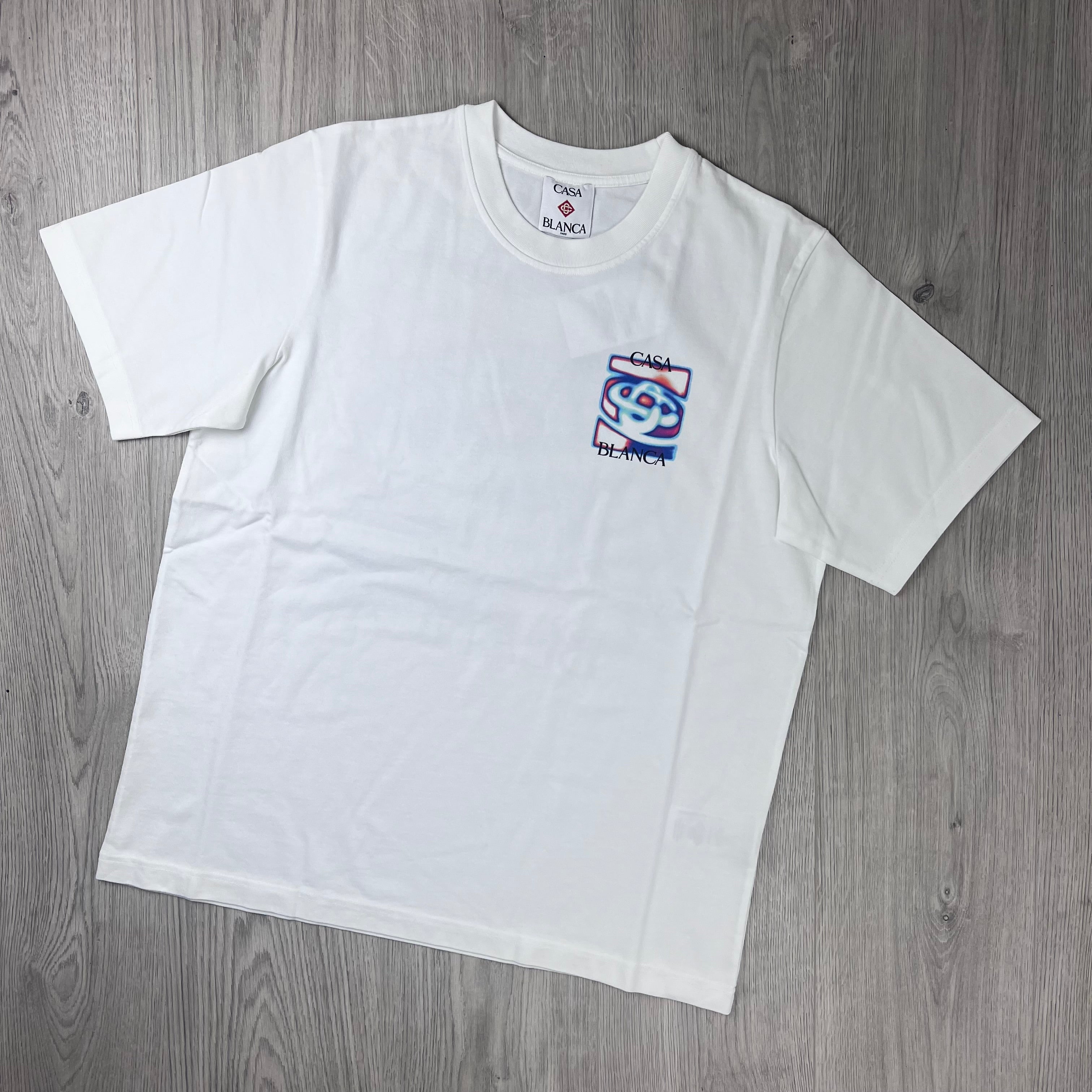 Casablanca 'Heat Map' T-Shirt - White