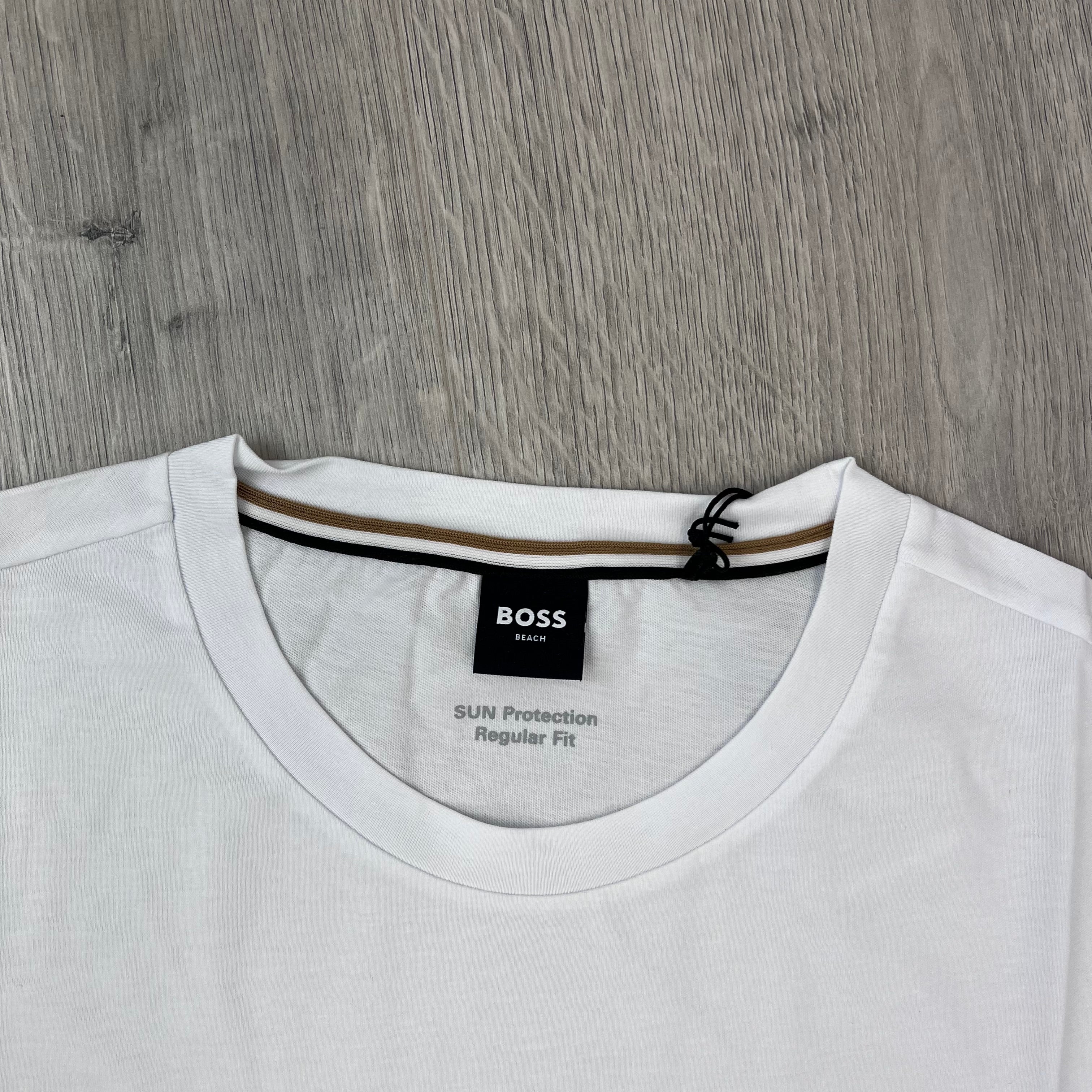 Hugo Boss Contrast T-Shirt - White