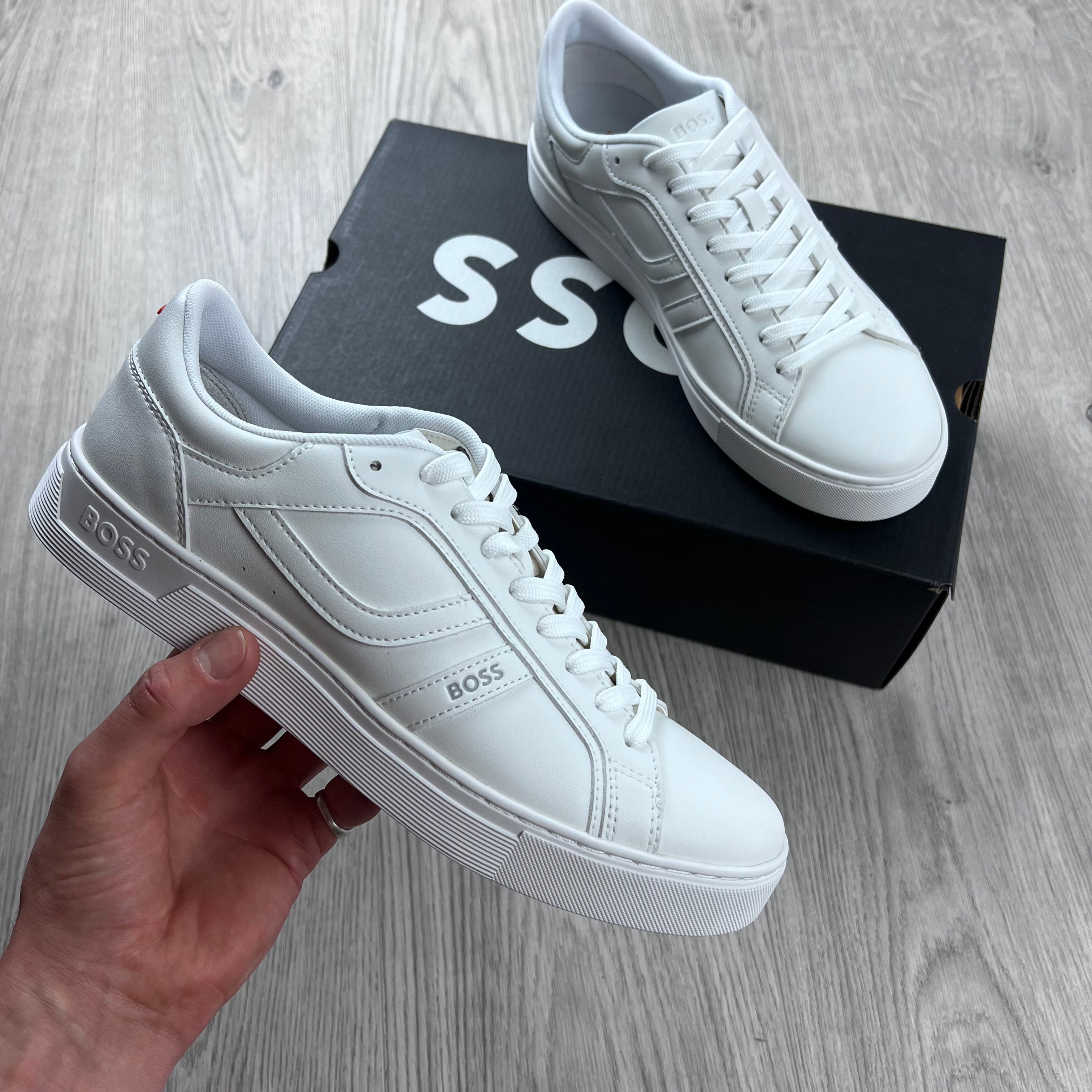 Hugo Boss 'Rhys' Sneakers - White