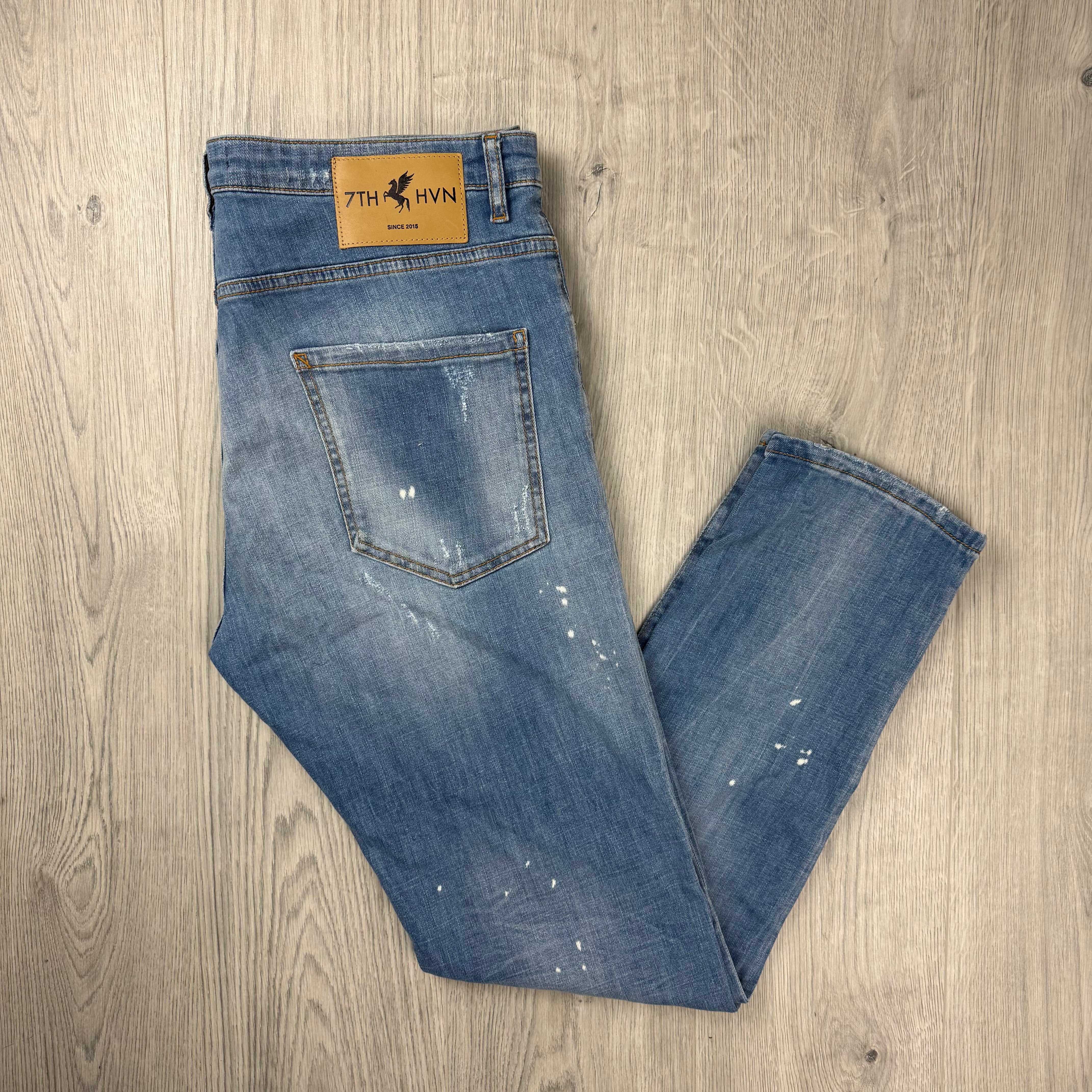 7TH HVN Slim Jeans - Blue